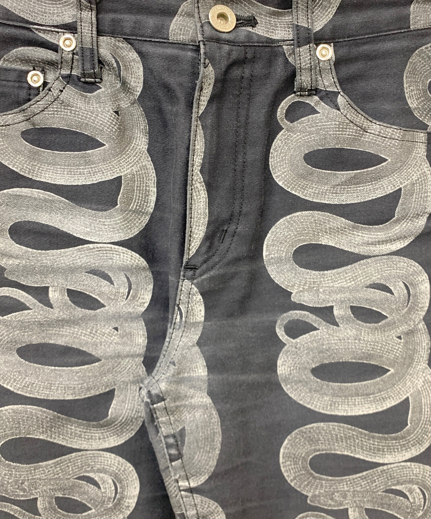 Hysterics スネークループ パンツ ヒステリックス 初期 90s 古着 中古・古着通販】hysterics (ヒステリックス) スネークループパンツ