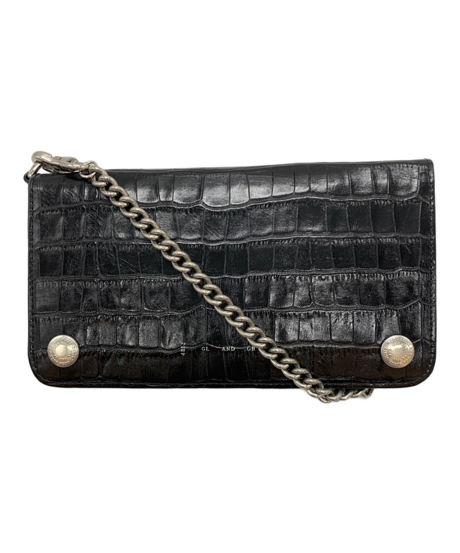 中古・古着通販】THE CRIMIE (ザ クライミー) BIKER WALLET ブラック