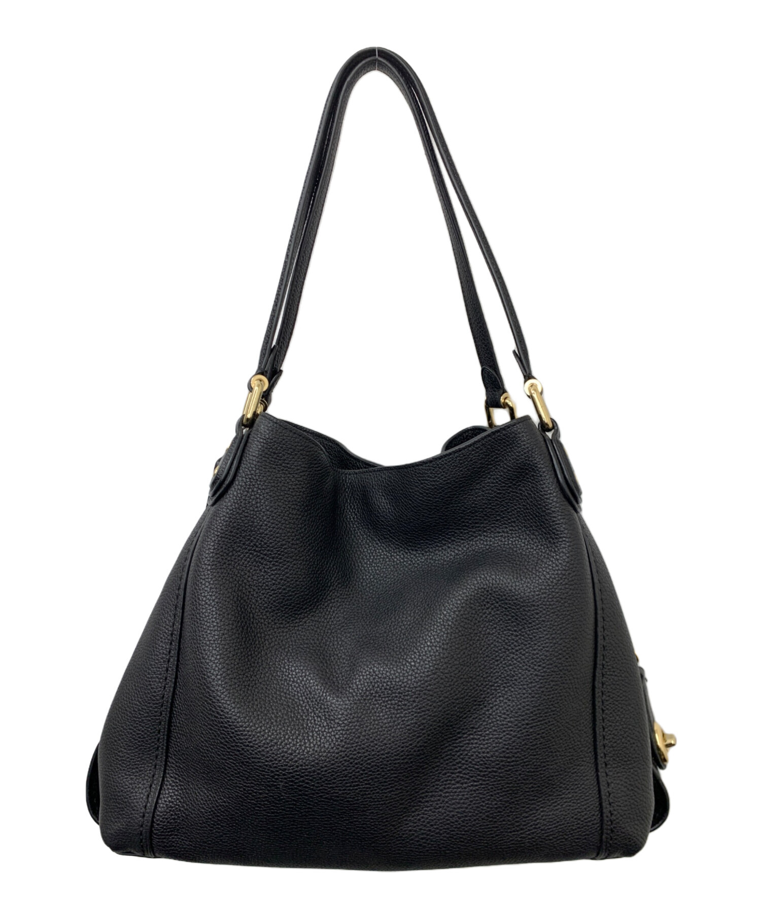 中古・古着通販】COACH (コーチ) ハンドバッグ ブラック｜ブランド