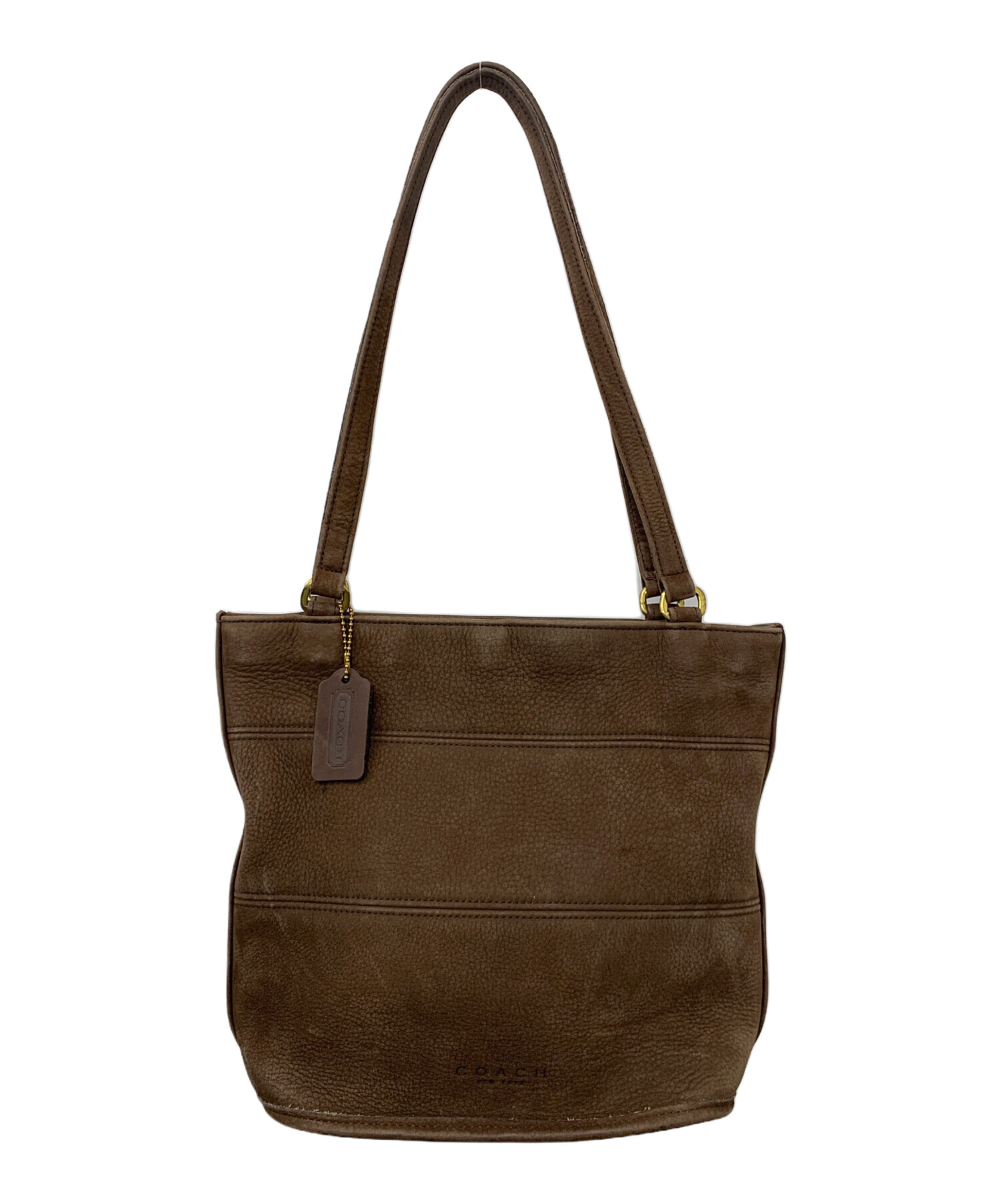 中古・古着通販】COACH (コーチ) ショルダーバッグ ブラウン｜ブランド 
