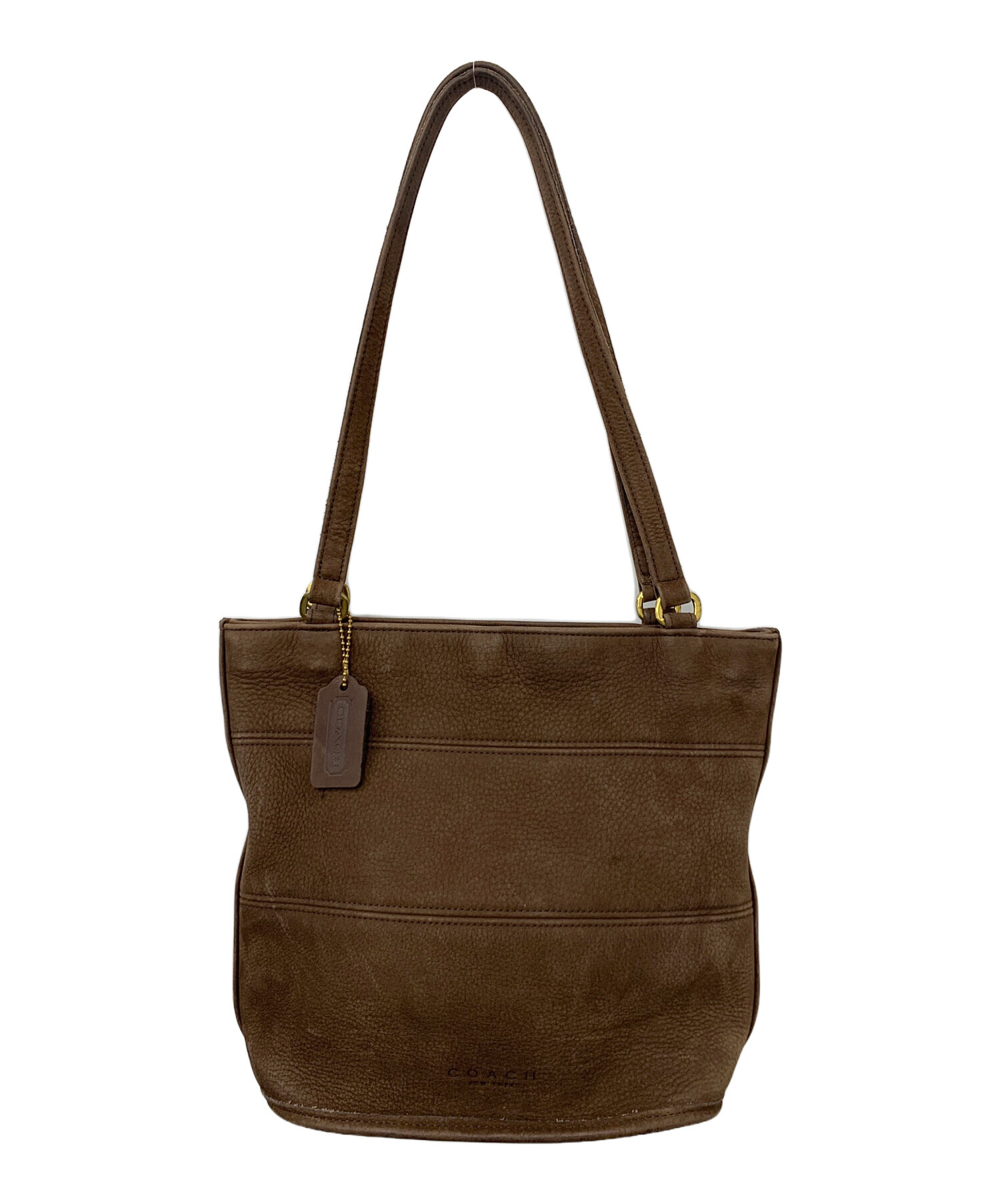 中古・古着通販】COACH (コーチ) ショルダーバッグ ブラウン｜ブランド