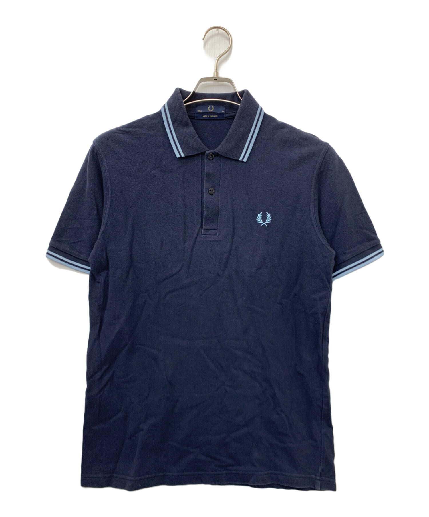 ※美品　フレッドペリー　ポロシャツ　ネイビー 中古・古着通販】FRED PERRY (フレッドペリー) ポロシャツ ネイビー
