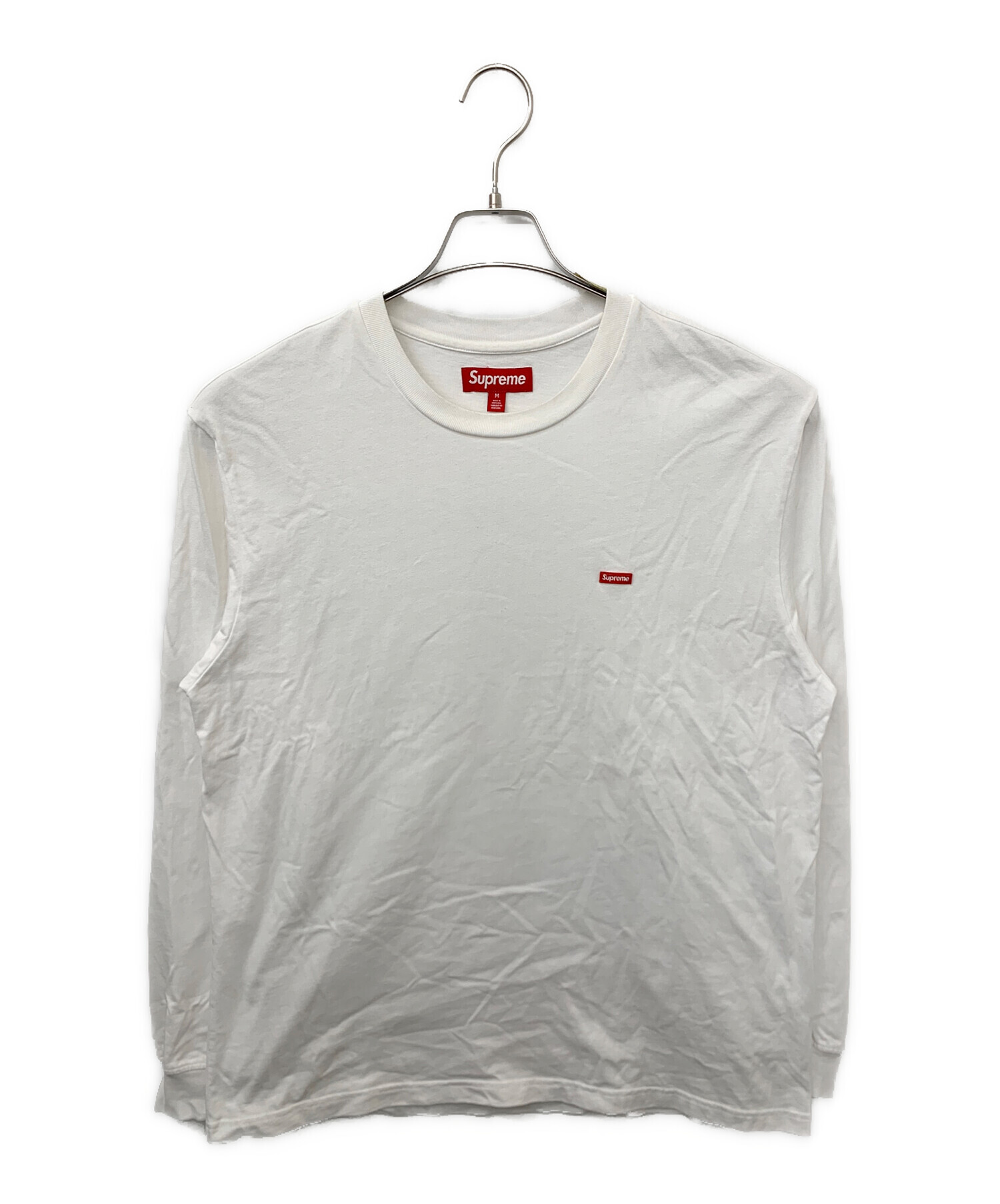中古・古着通販】SUPREME (シュプリーム) Small Box L/S Tee ホワイト 