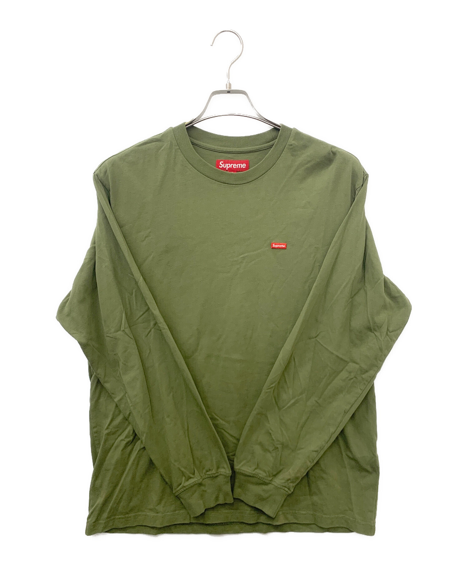 中古・古着通販】Supreme (シュプリーム) Small Box L/S Tee グリーン