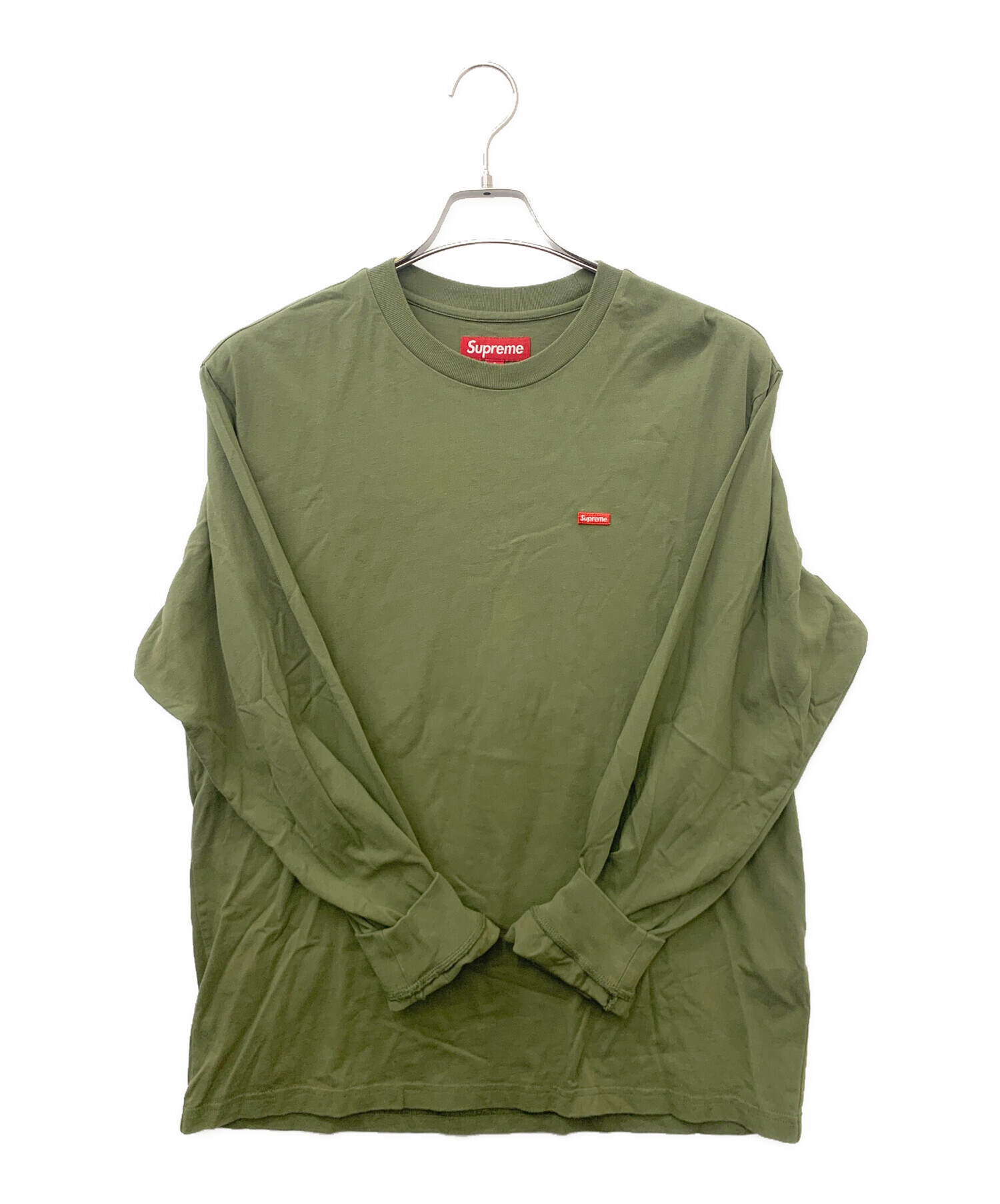 中古・古着通販】Supreme (シュプリーム) Small Box L/S Tee グリーン 