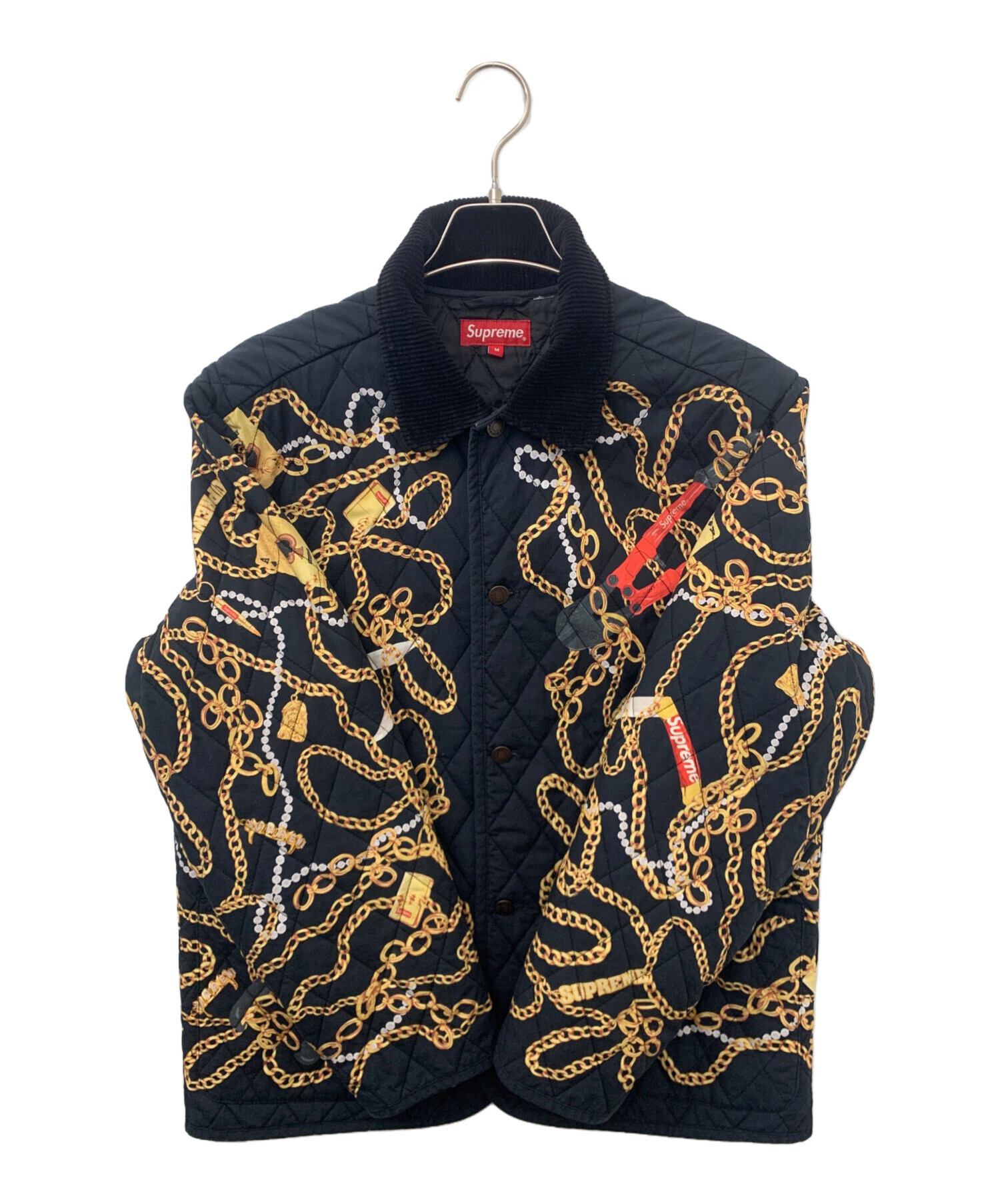 中古・古着通販】Supreme (シュプリーム) Chains Quilted Jacket 