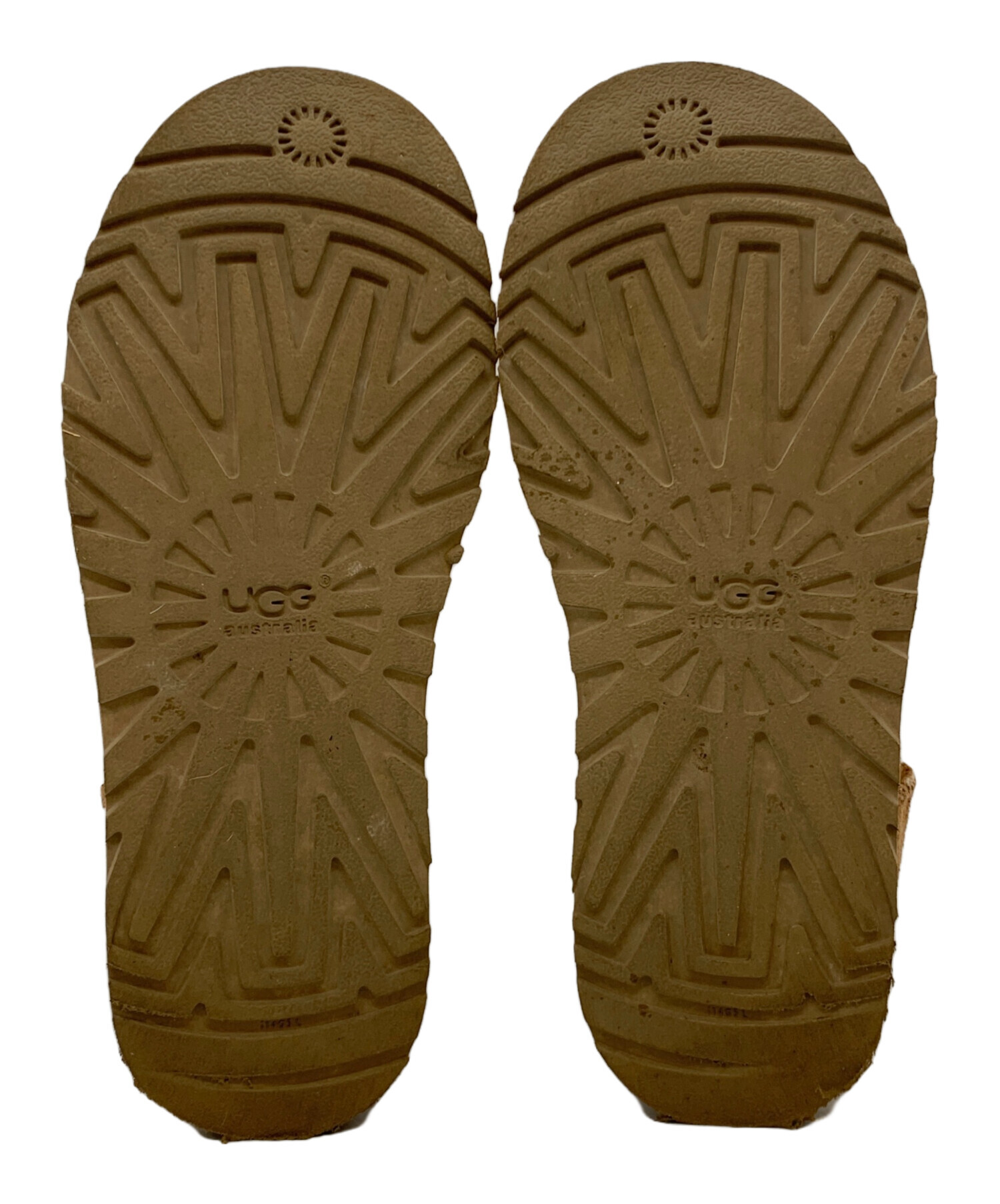 中古・古着通販】UGG (アグ) ショートブーツ ブラウン サイズ:23