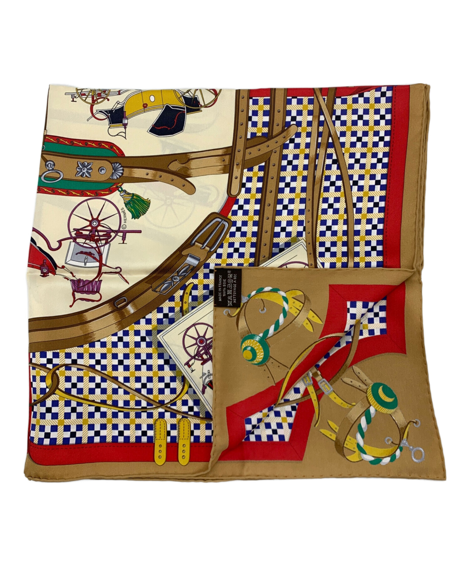 中古・古着通販】HERMES (エルメス) シルクスカーフ｜ブランド・古着