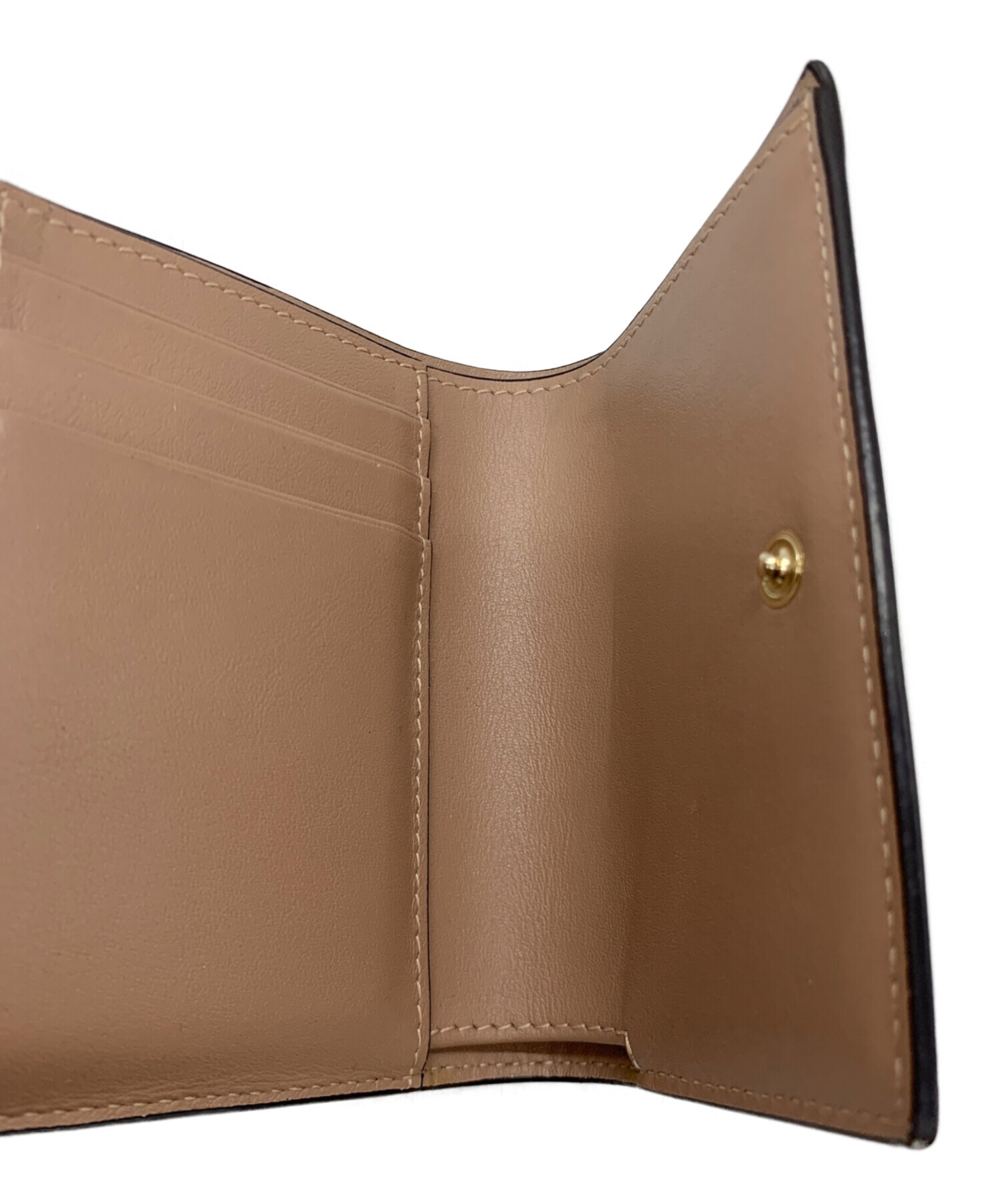 中古・古着通販】JIMMY CHOO (ジミーチュウ) 3つ折り財布 レッド