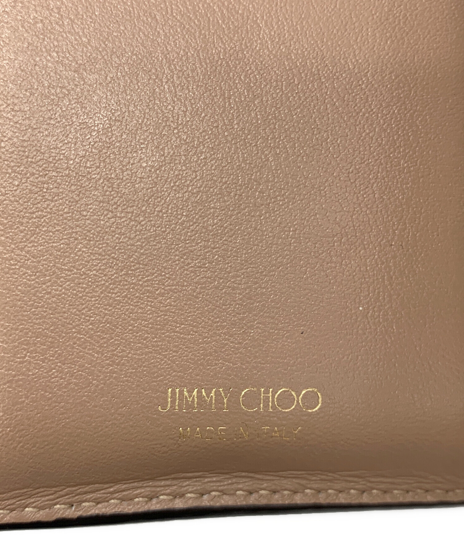 中古・古着通販】JIMMY CHOO (ジミーチュウ) 3つ折り財布 レッド