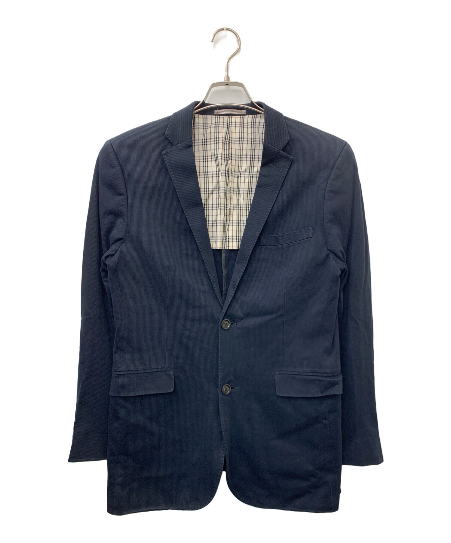 Burberrys ネイビー テーラードジャケット　コート 中古・古着通販】BURBERRY BLACK LABEL (バーバリーブラックレーベル
