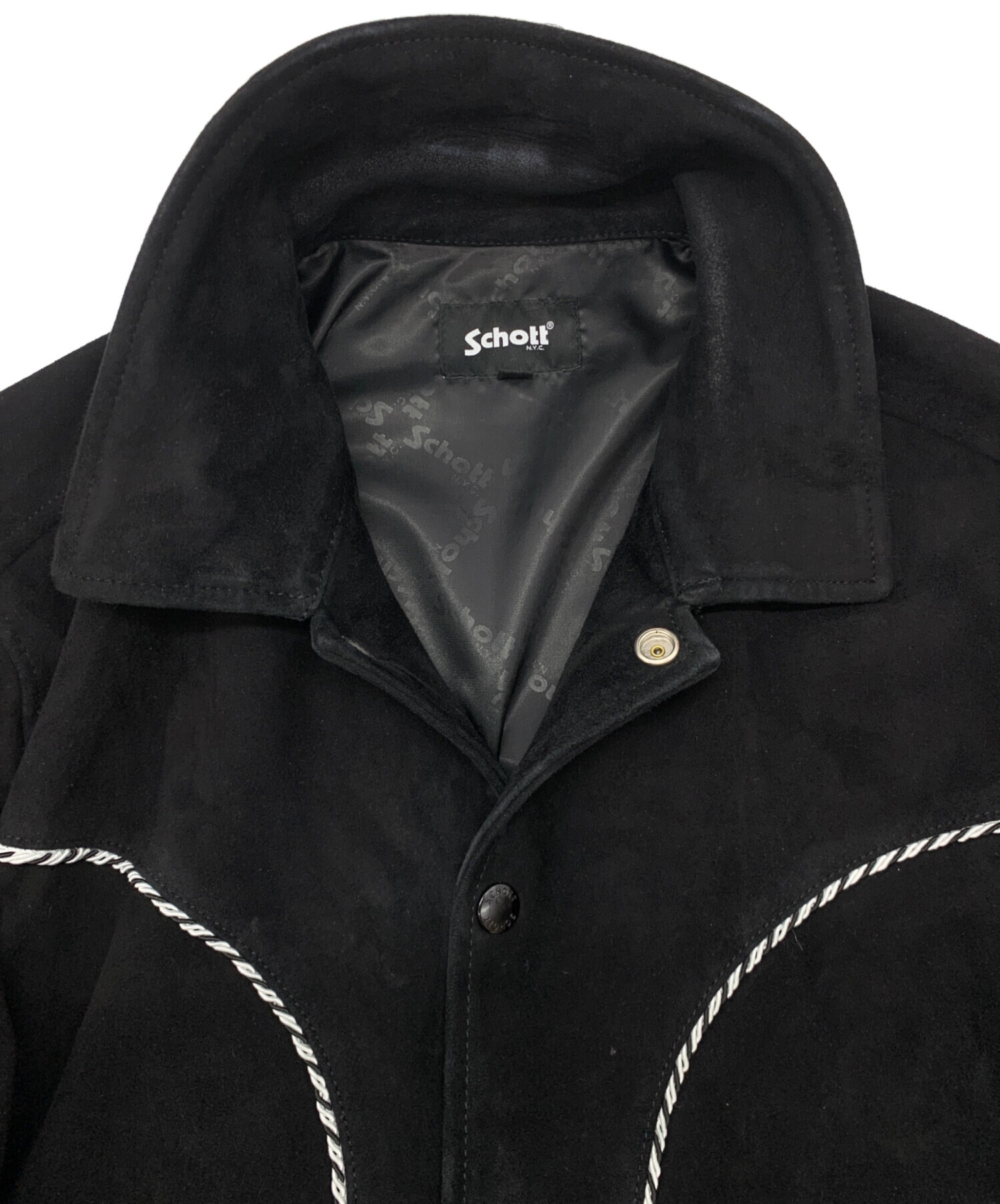 中古・古着通販】Schott (ショット) WESTERN SUEDE LEATHER JACKET 