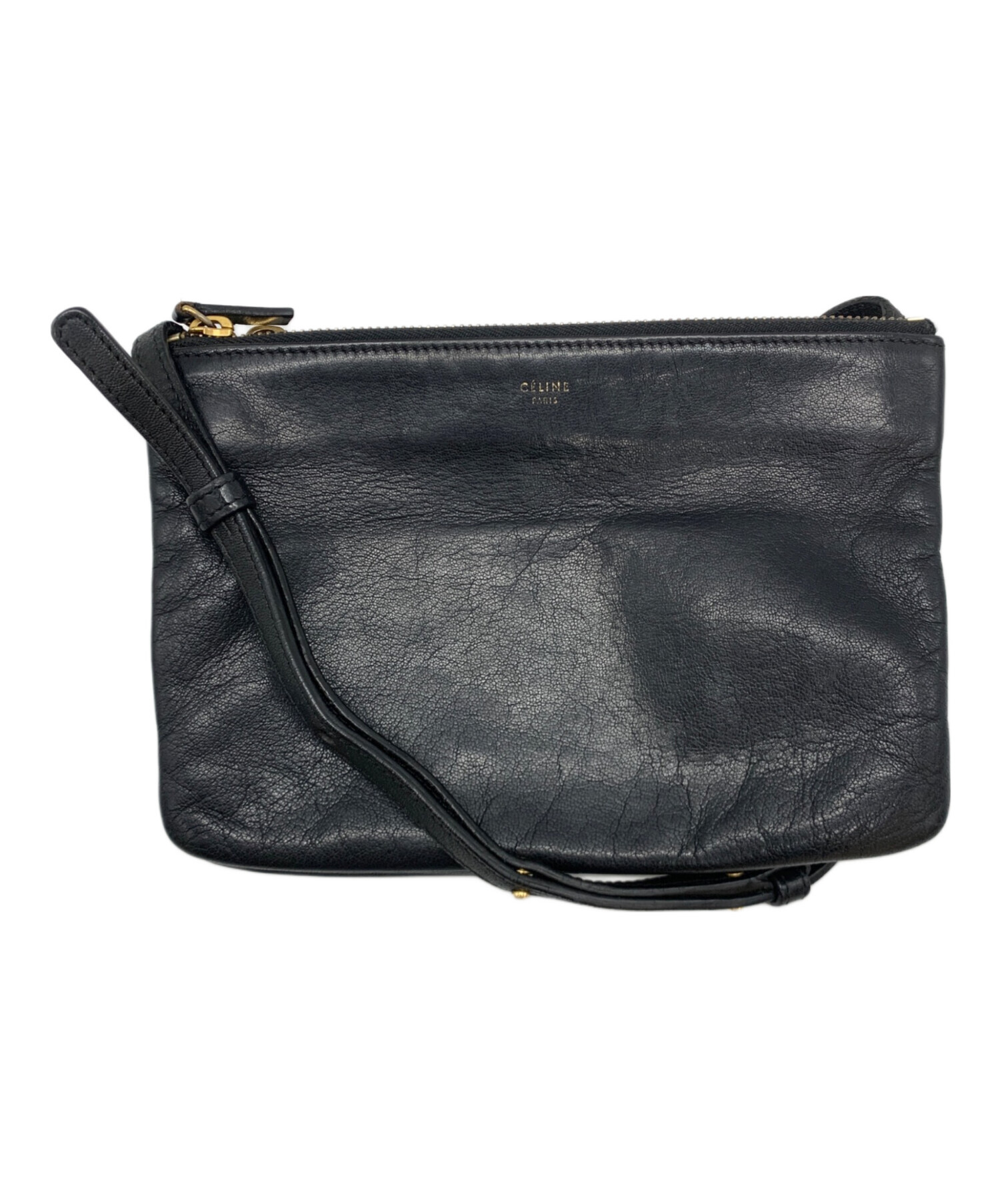 中古・古着通販】CELINE (セリーヌ) トリオラージショルダーバッグ