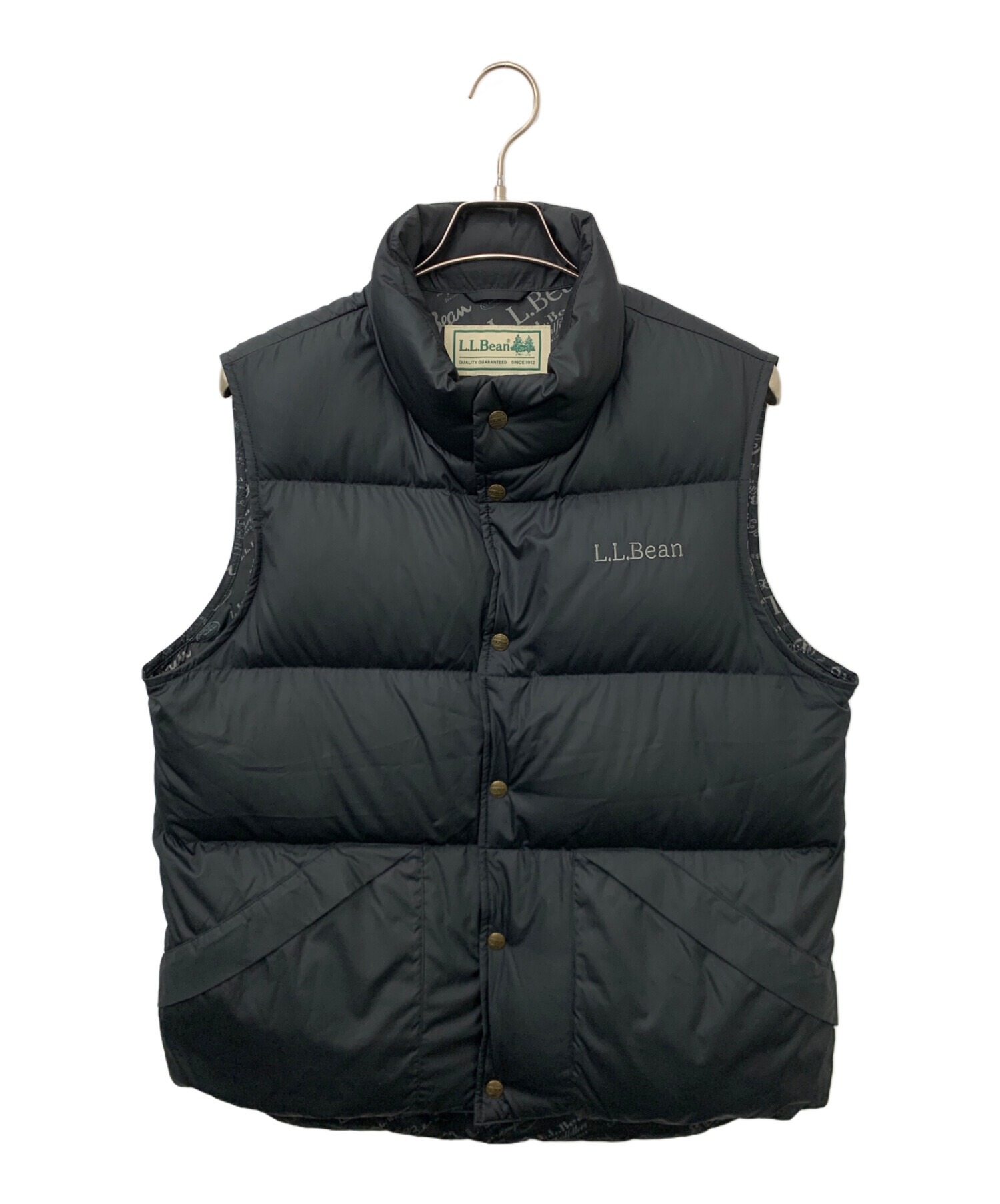 中古・古着通販】L.L.Bean (エルエルビーン) ダウンベスト ブラック