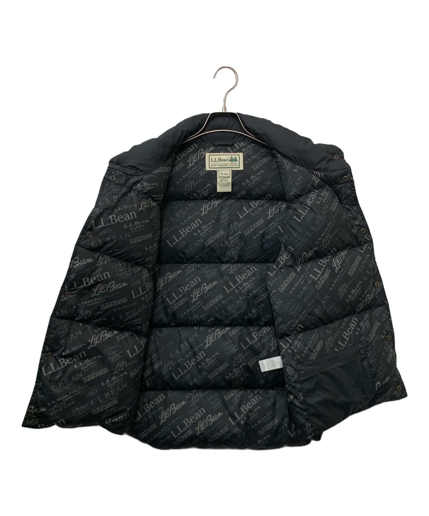 中古・古着通販】L.L.Bean (エルエルビーン) ダウンベスト ブラック
