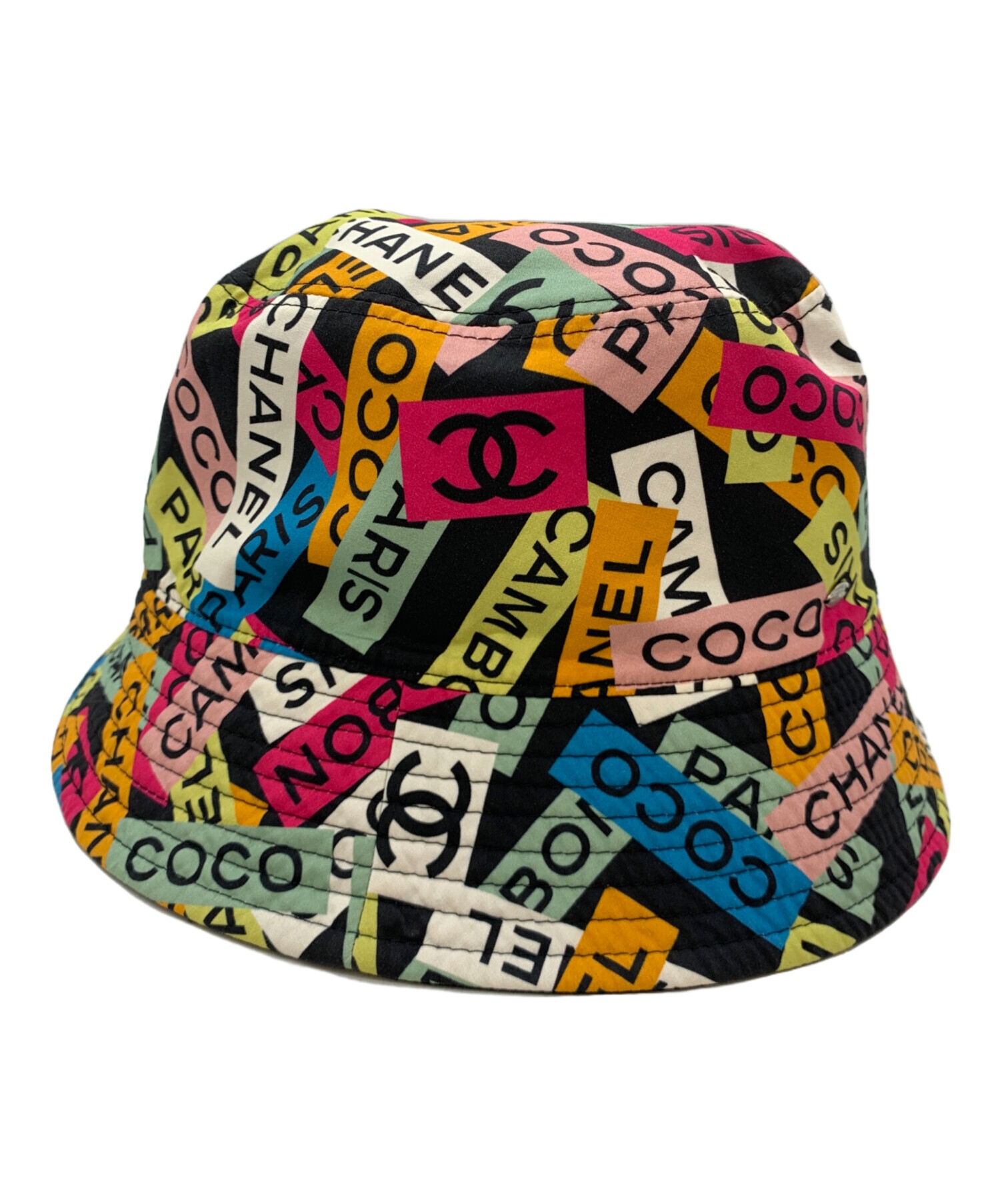 中古・古着通販】CHANEL (シャネル) リバーシブルハット マルチカラー