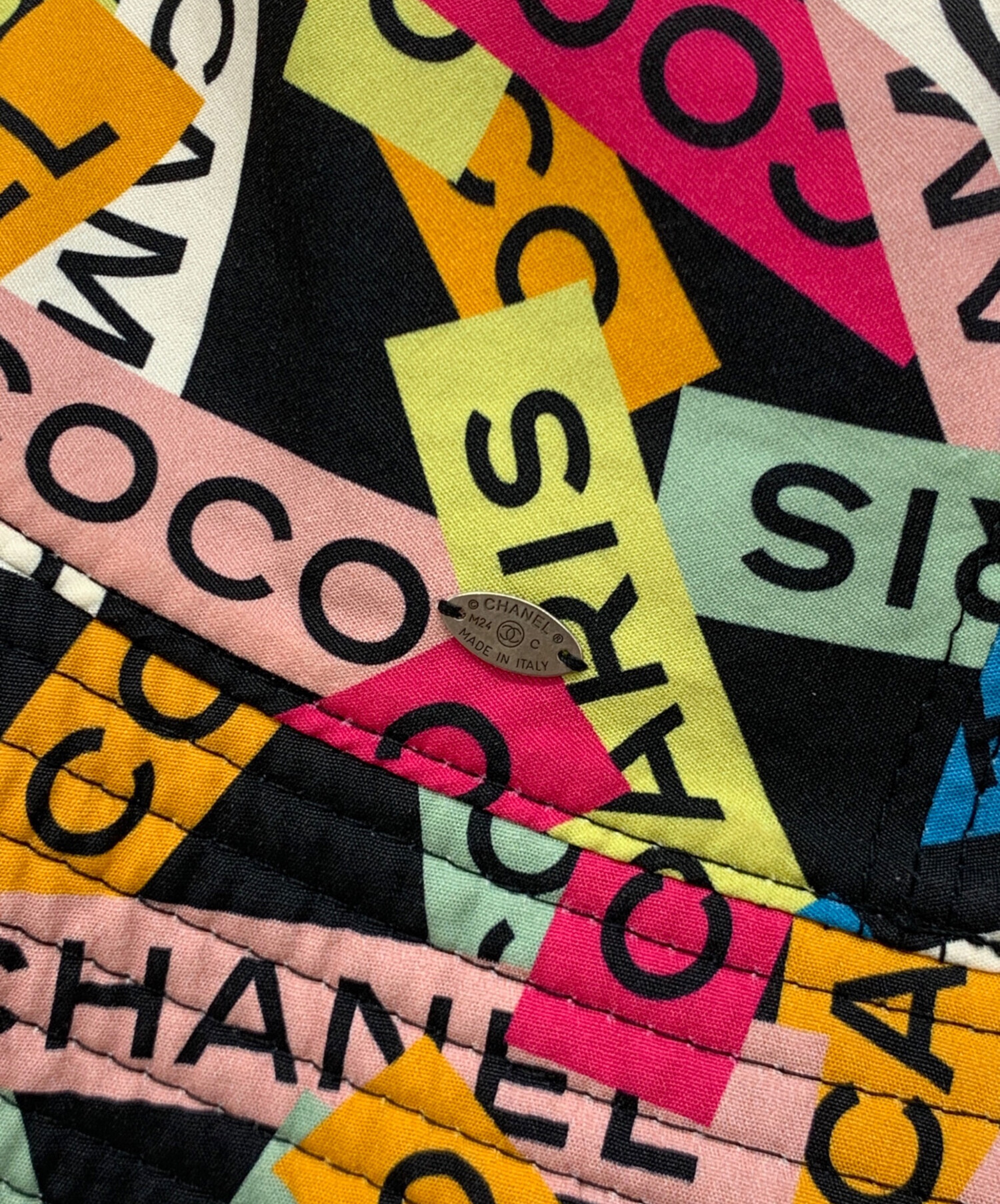 中古・古着通販】CHANEL (シャネル) リバーシブルハット マルチカラー