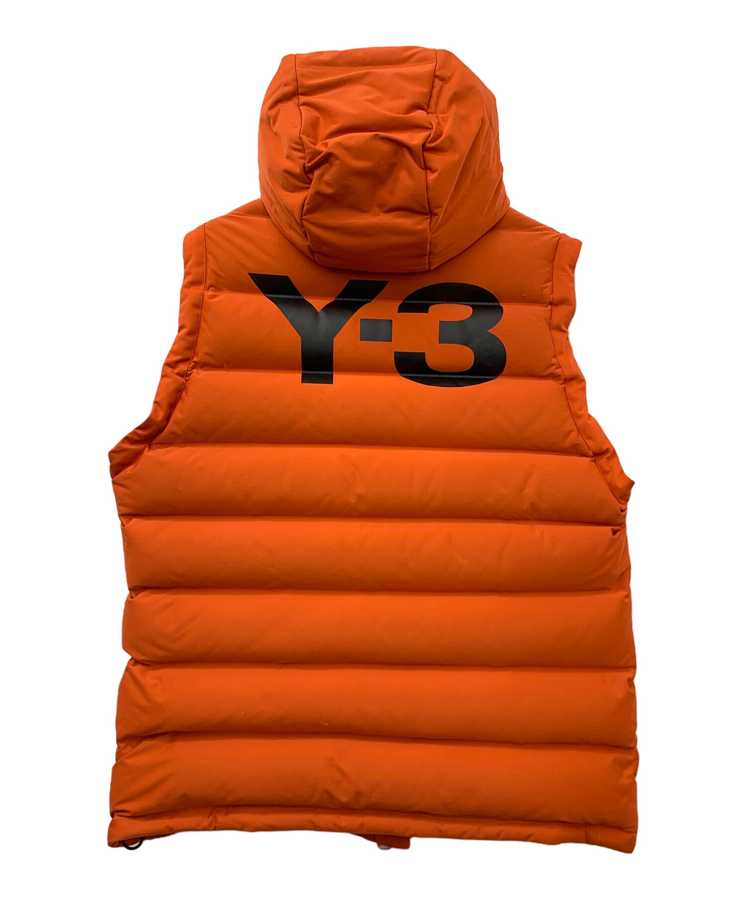 K*d様 ヨウジヤマモト　Y-3 ダウンベスト　オレンジ 中古・古着通販】Y-3 (ワイスリー) ダウンベスト オレンジ サイズ:M