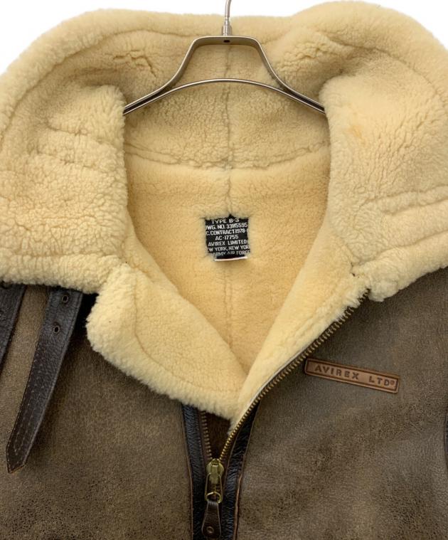 中古・古着通販】AVIREX (アヴィレックス) B-3ムートンジャケット