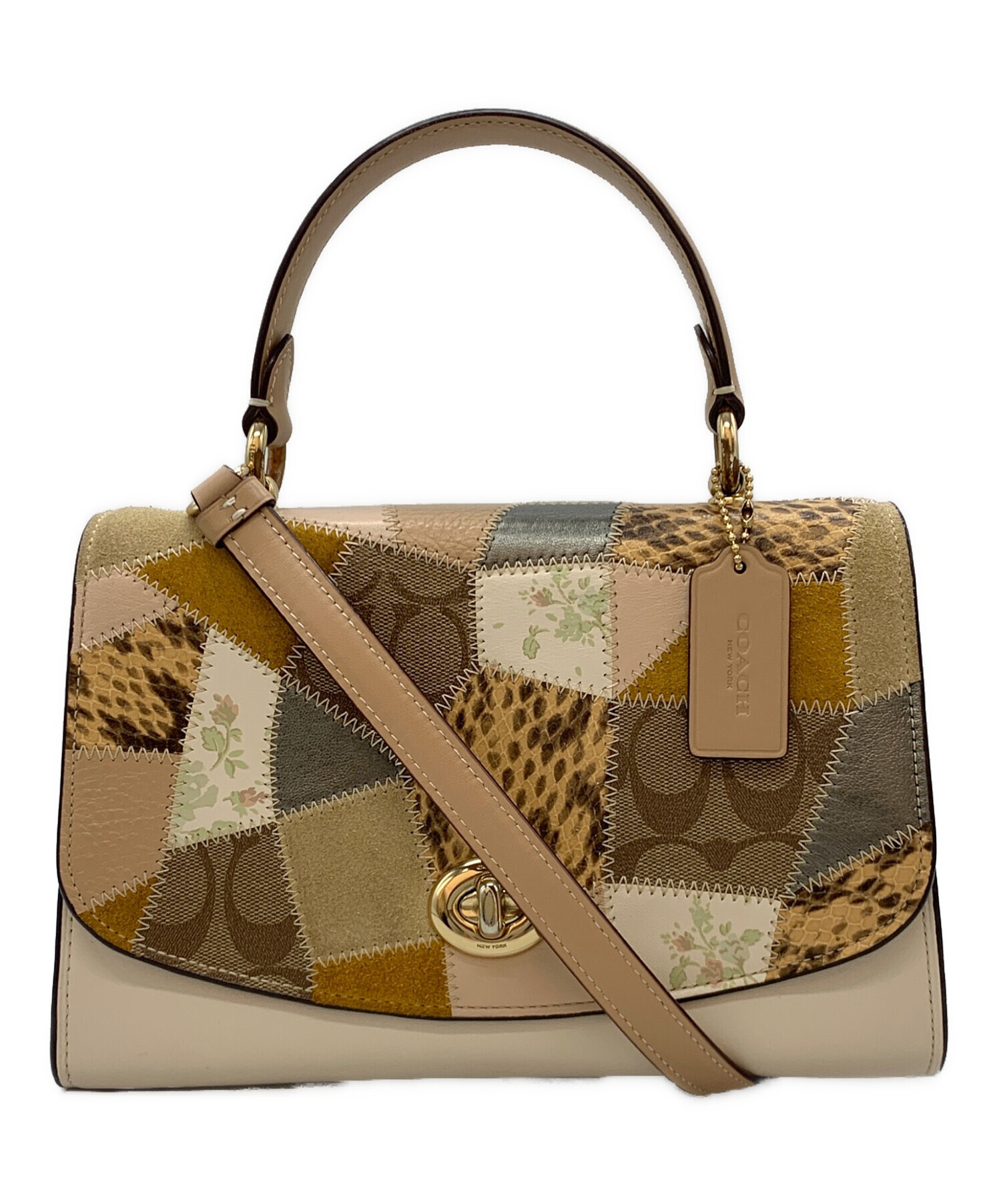 中古・古着通販】COACH (コーチ) 2WAYバッグ マルチカラー｜ブランド