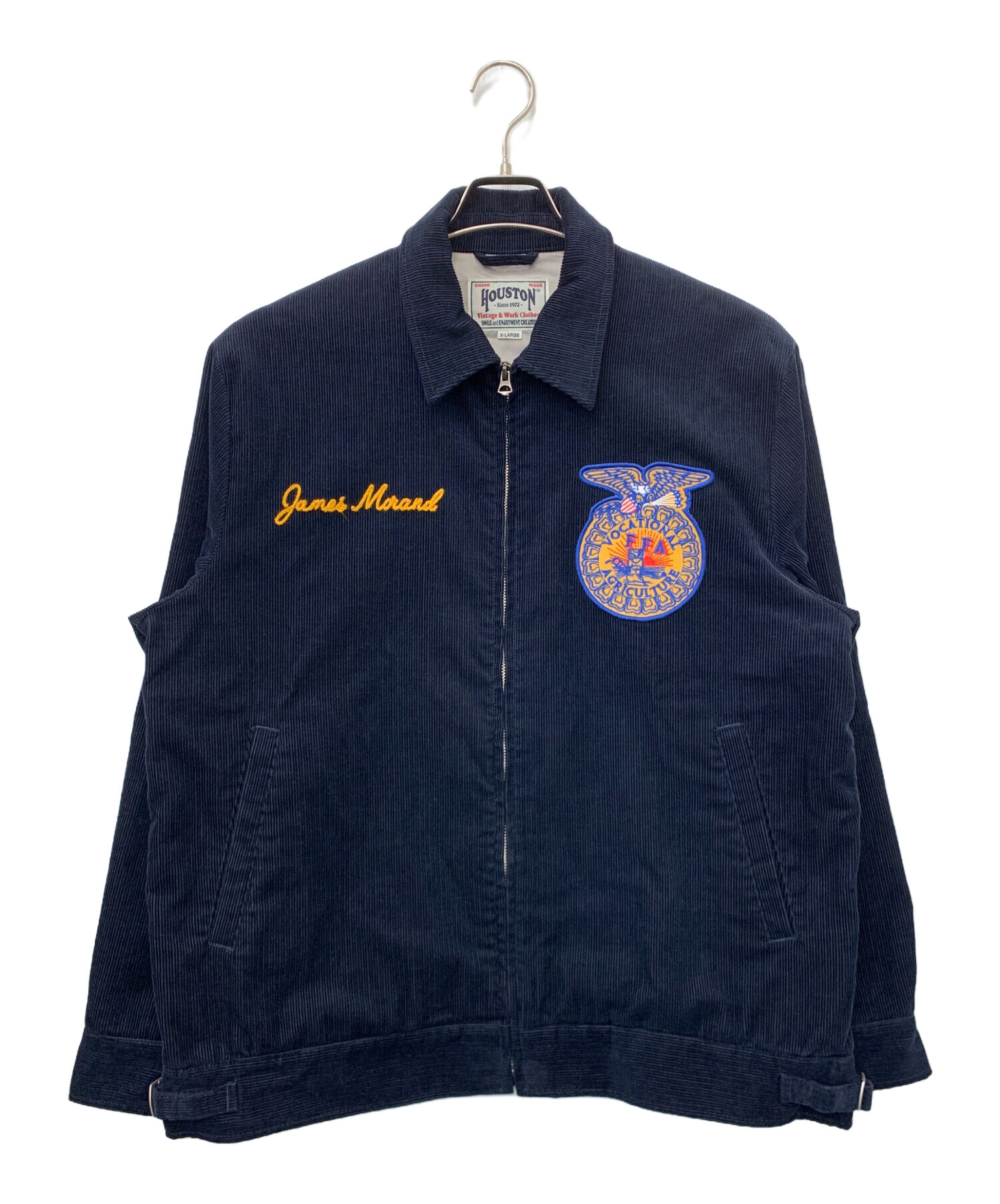 中古・古着通販】HOUSTON (ヒューストン) FFAジャケット ネイビー