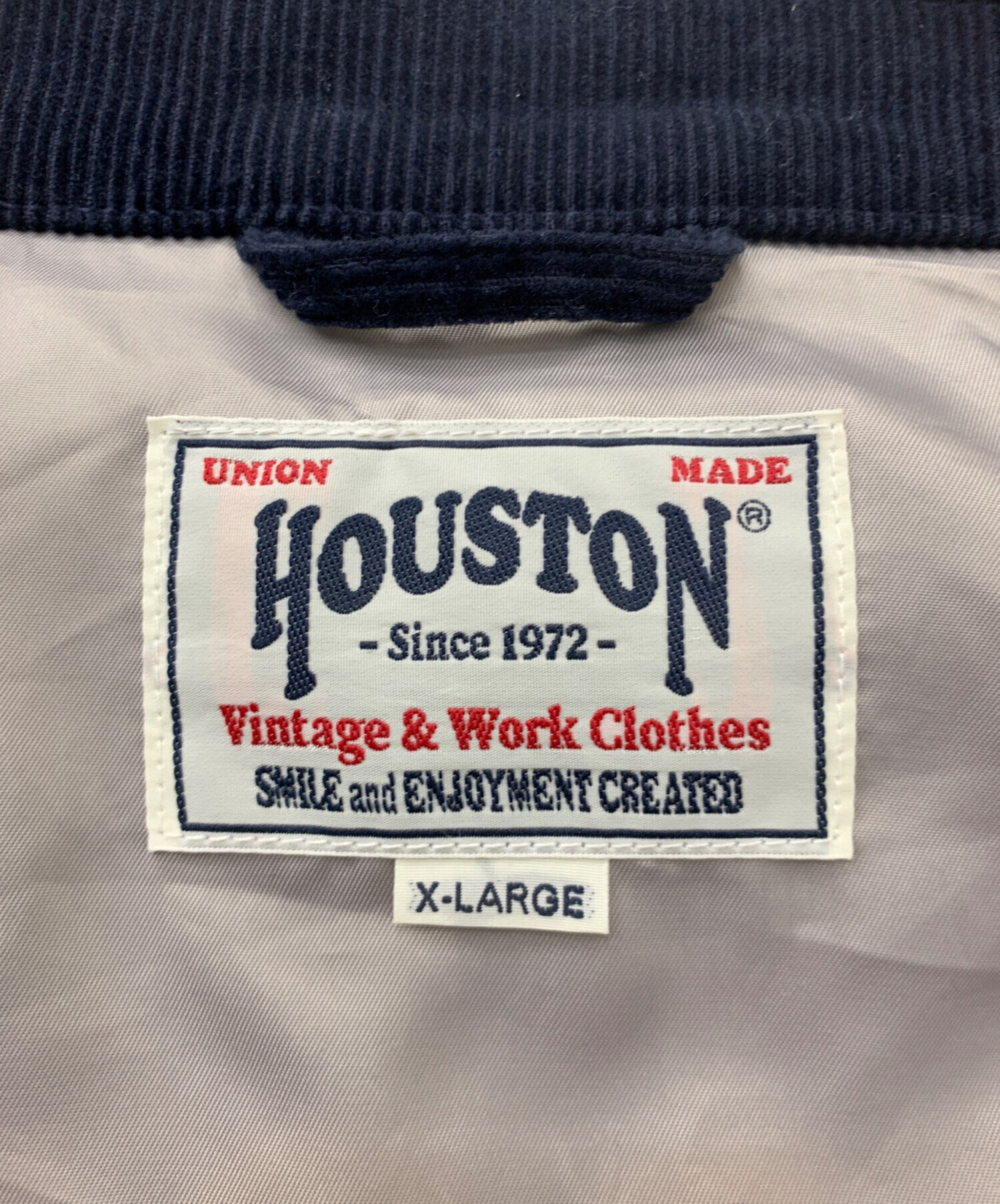 中古・古着通販】HOUSTON (ヒューストン) FFAジャケット ネイビー
