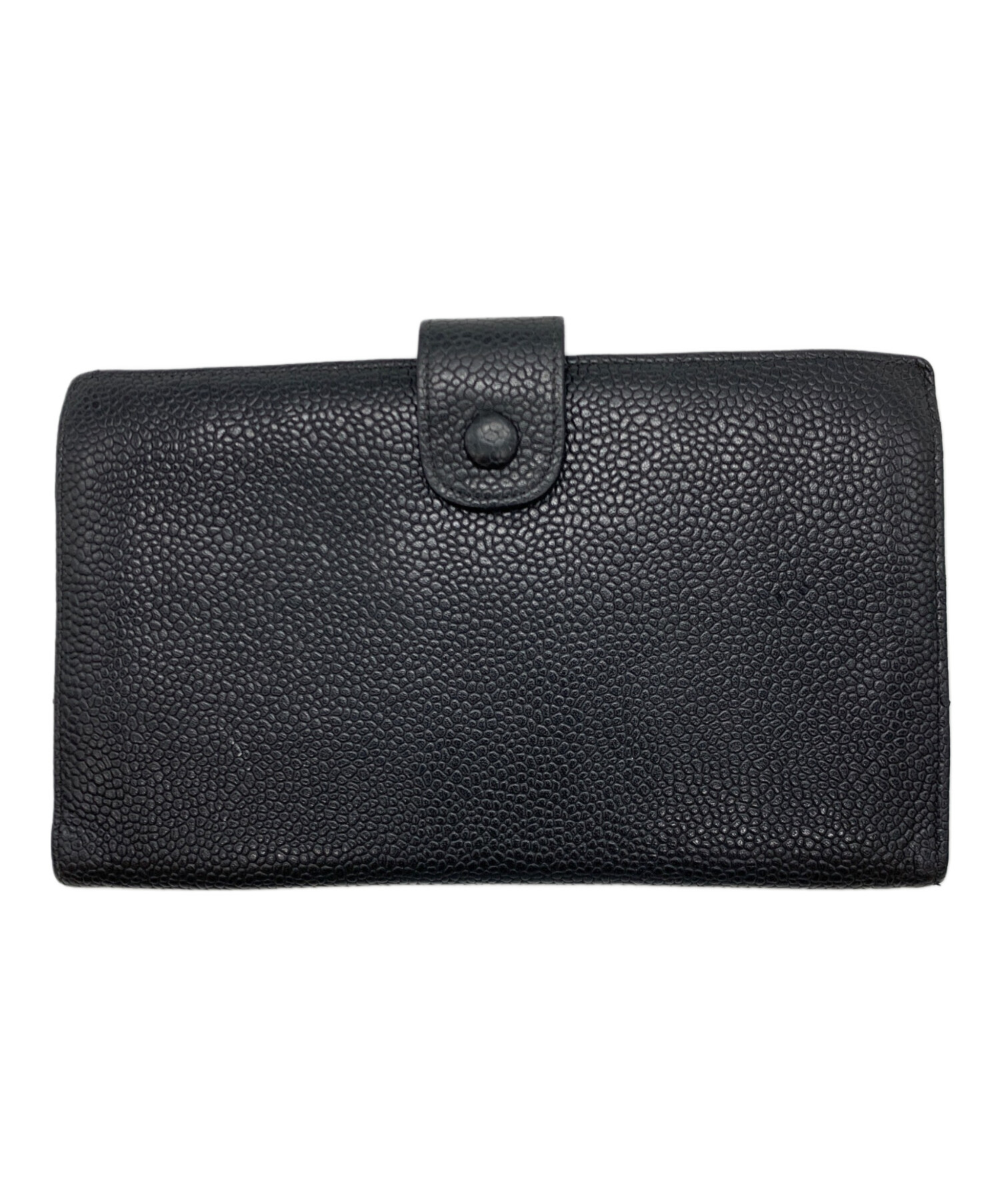 CHANEL シャネル 財布・ケース  黒 【古着】【中古】【送料無料】 中古・古着通販】CHANEL (シャネル) 長財布 ブラック｜ブランド・古着