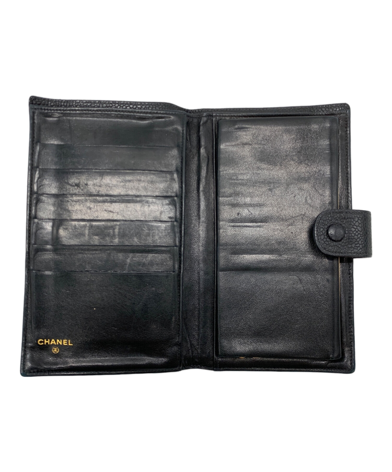 CHANEL シャネル 財布・ケース  黒 【古着】【中古】【送料無料】 CHANEL（シャネル）財布・コインケース 黒 サイズ:- レディース