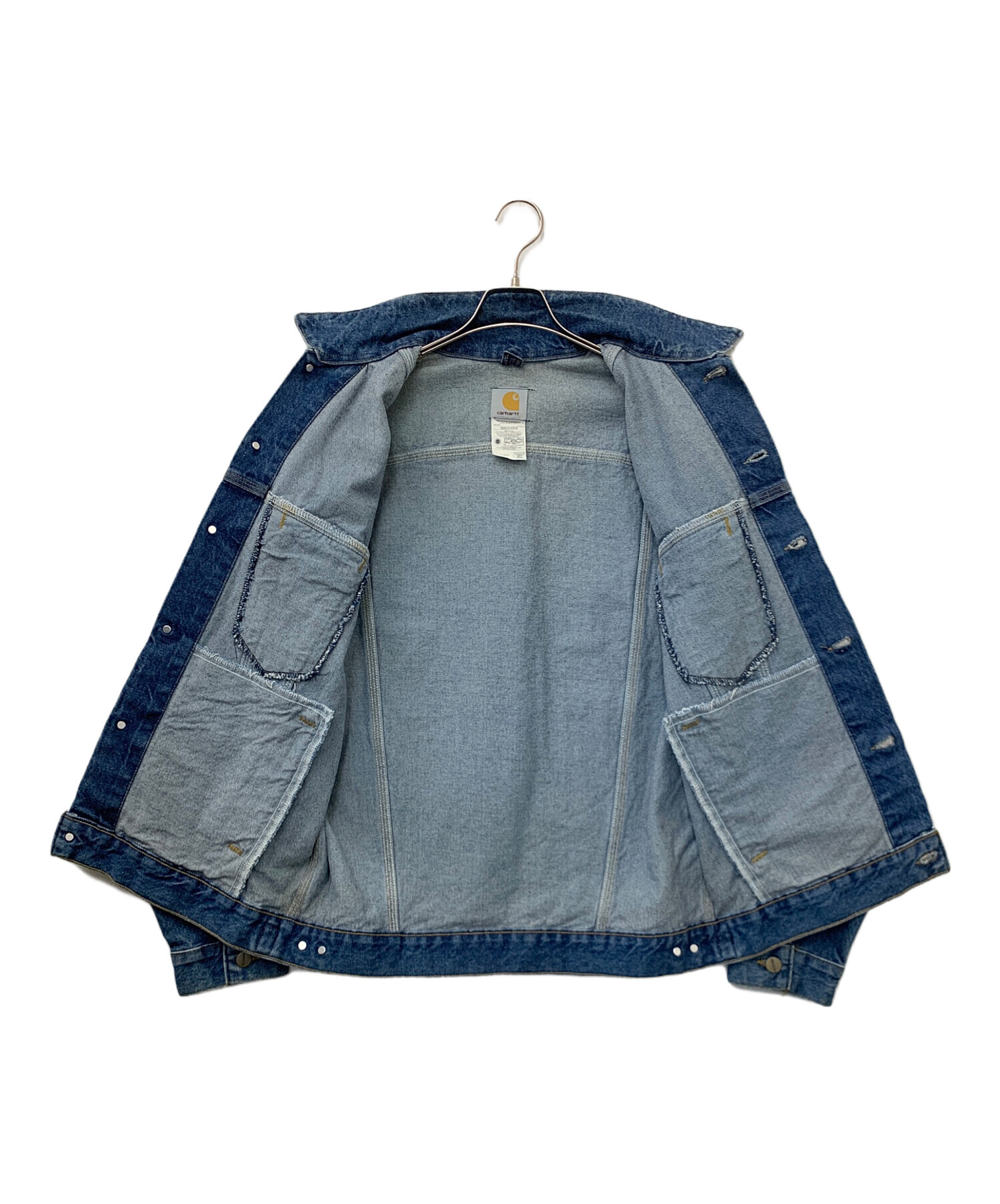 CarHartt カーハート デニムトラッカー ジャケット　M 中古・古着通販】CarHartt (カーハート) デニムトラッカージャケット