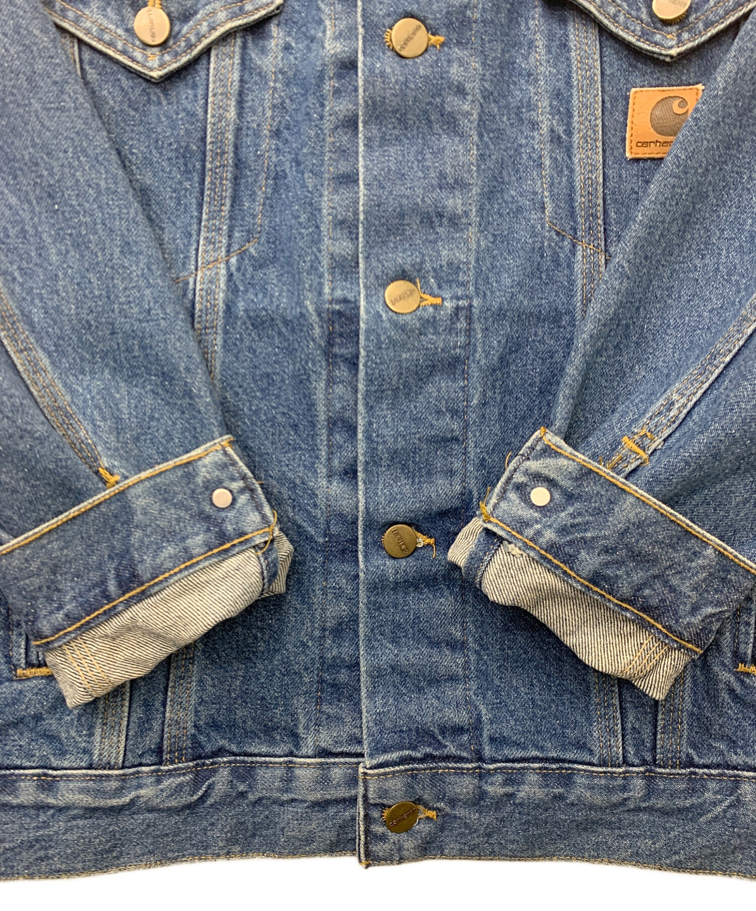 中古・古着通販】CarHartt (カーハート) デニムトラッカージャケット
