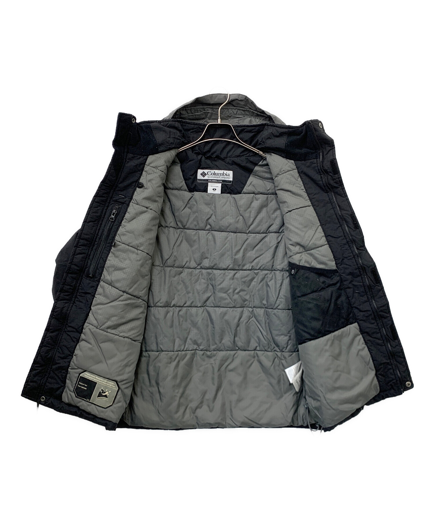 中古・古着通販】Columbia (コロンビア) ナイロンジャケット ブラック