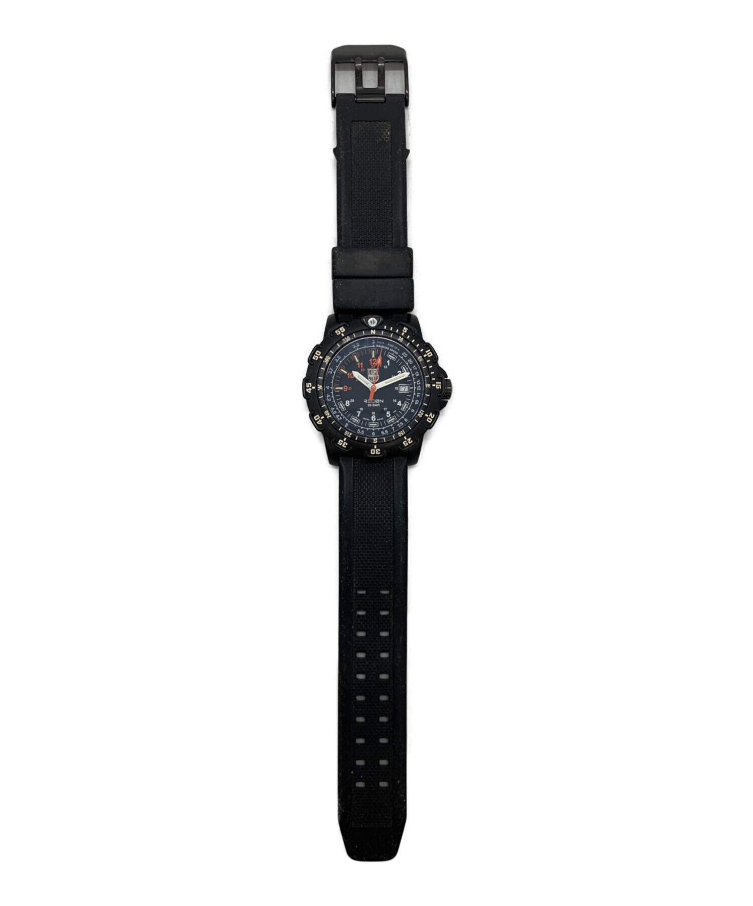 ［ジャンク］Luminox ブラックダイバーズスタイル時計 中古・古着通販】LUMINOX (ルミノックス) ダイバーズウォッチ