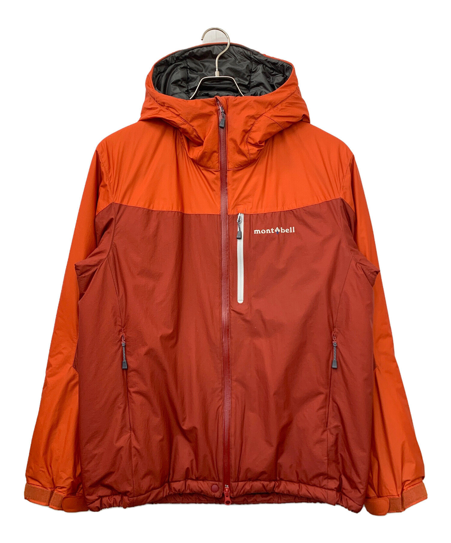 【未使用品】mont-bell　モンベル　フラットアイアンパーカ 中古・古着通販】mont-bell (モンベル) フラットアイアンパーカ レッド
