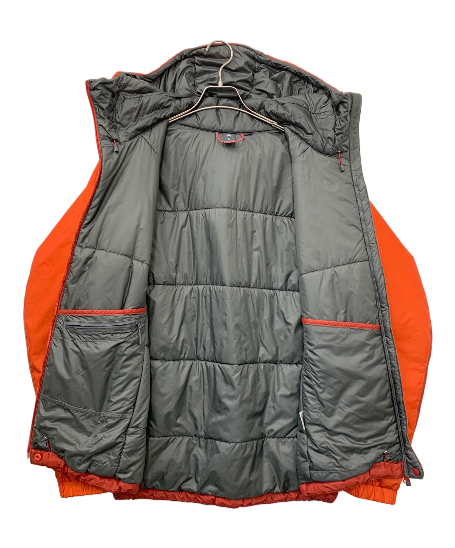 中古・古着通販】mont-bell (モンベル) フラットアイアンパーカ レッド