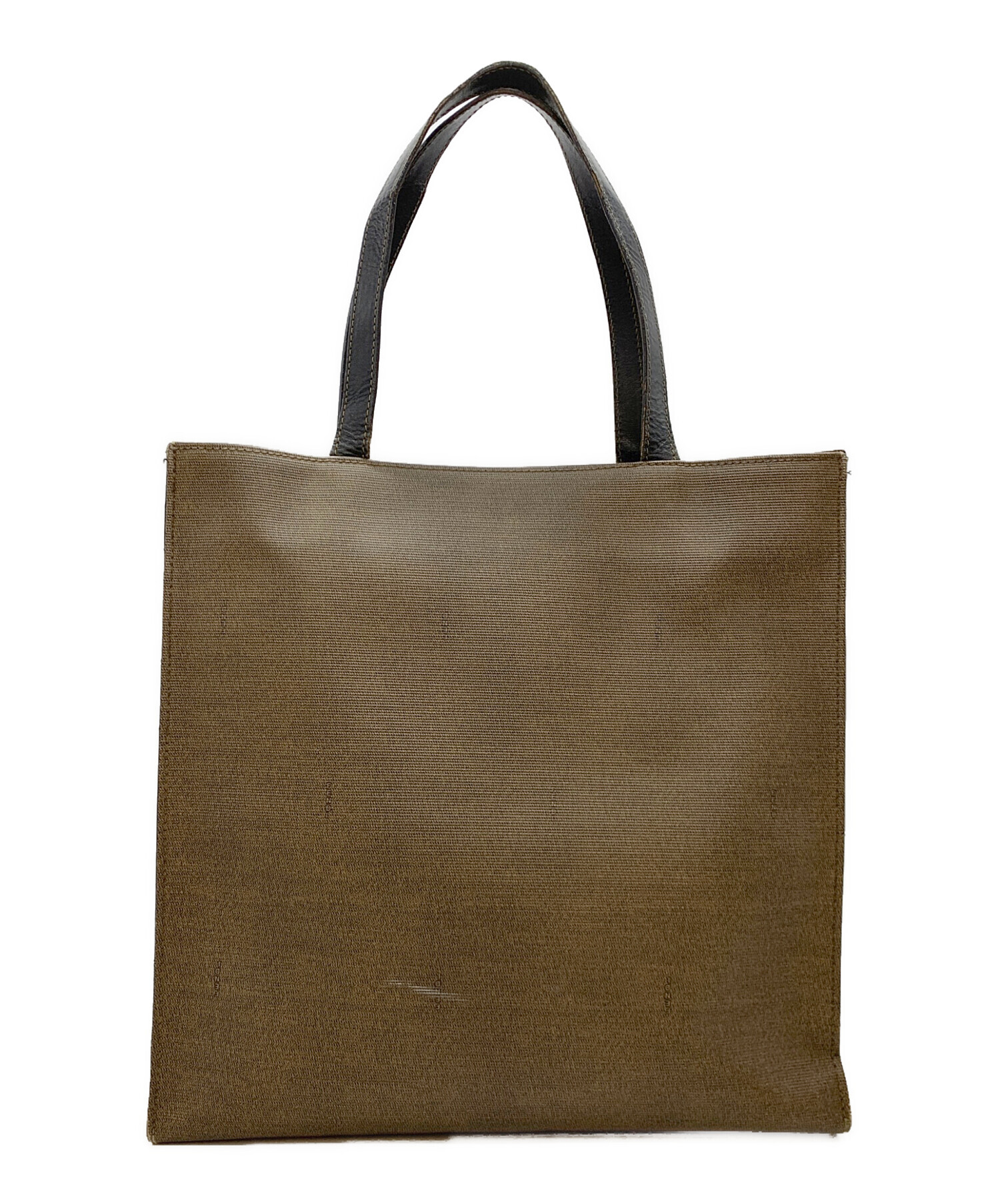 FENDI 1925 ゴールド かごトートバッグ 中古・古着通販】FENDI (フェンディ) 1925 ROMA ITALY PVC TOTE