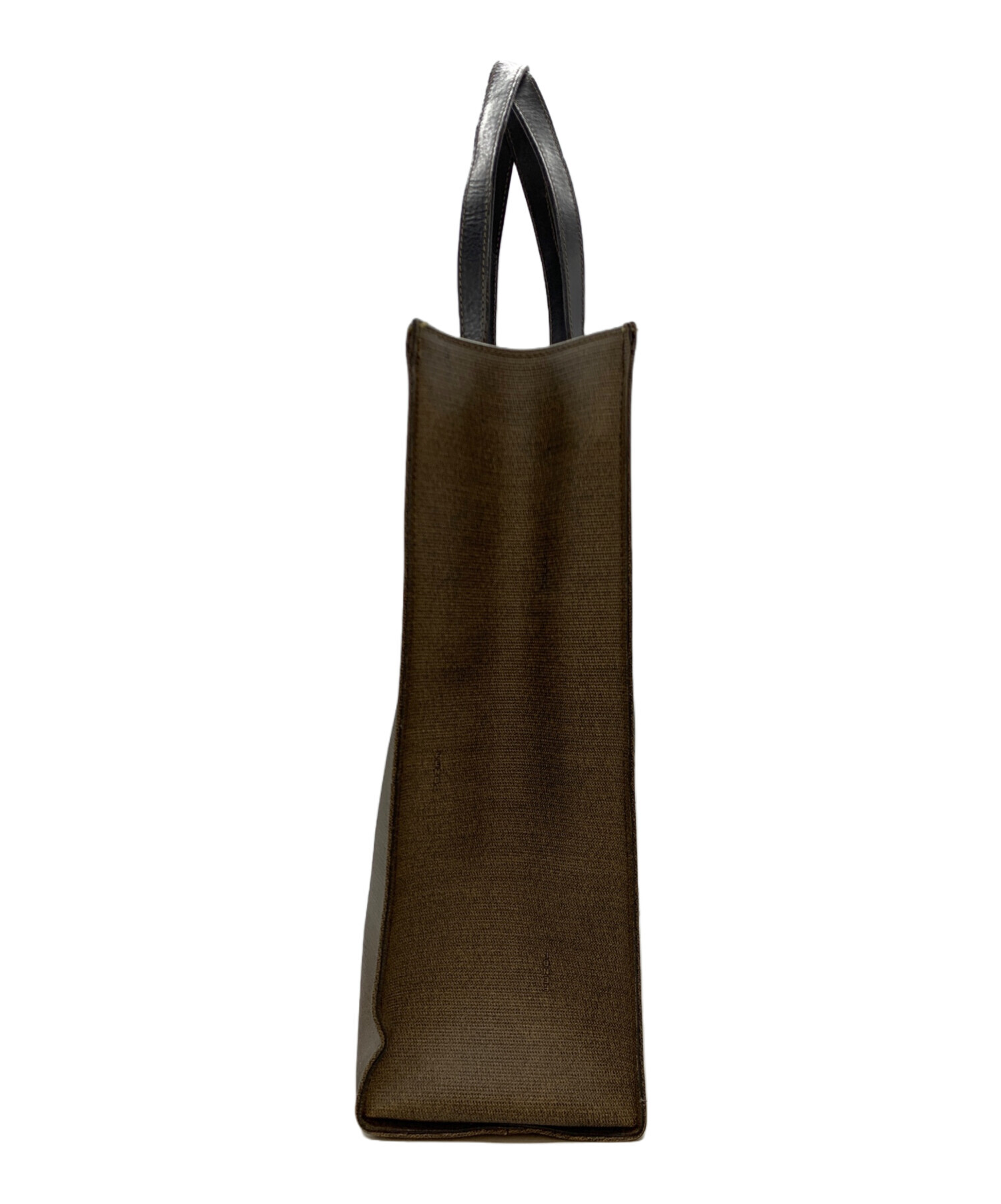 FENDI フェンディPVCロゴプリントバッグ 中古・古着通販】FENDI (フェンディ) 1925 ROMA ITALY PVC TOTE