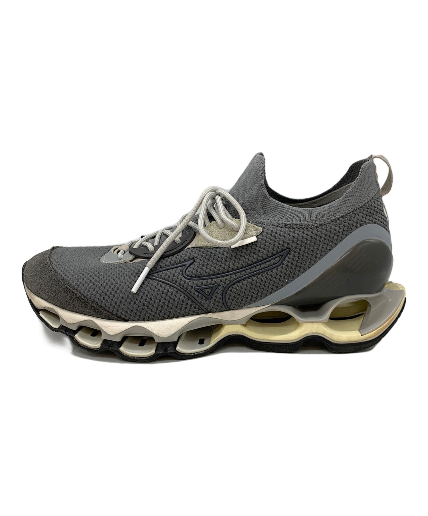 中古・古着通販】MIZUNO (ミズノ) WAVE PROPHECY B グレー サイズ:27 