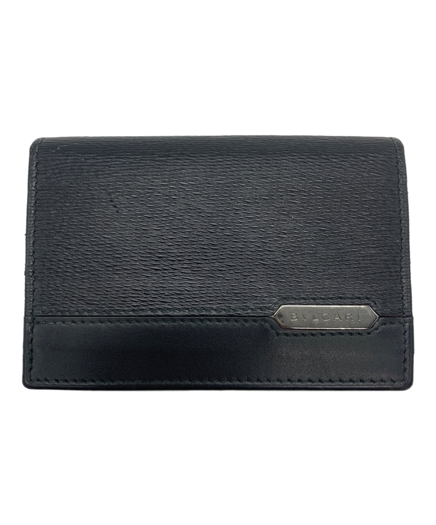 ブルガリ　名刺入れ　未使用 中古・古着通販】BVLGARI (ブルガリ) カードケース ブラック｜ブランド