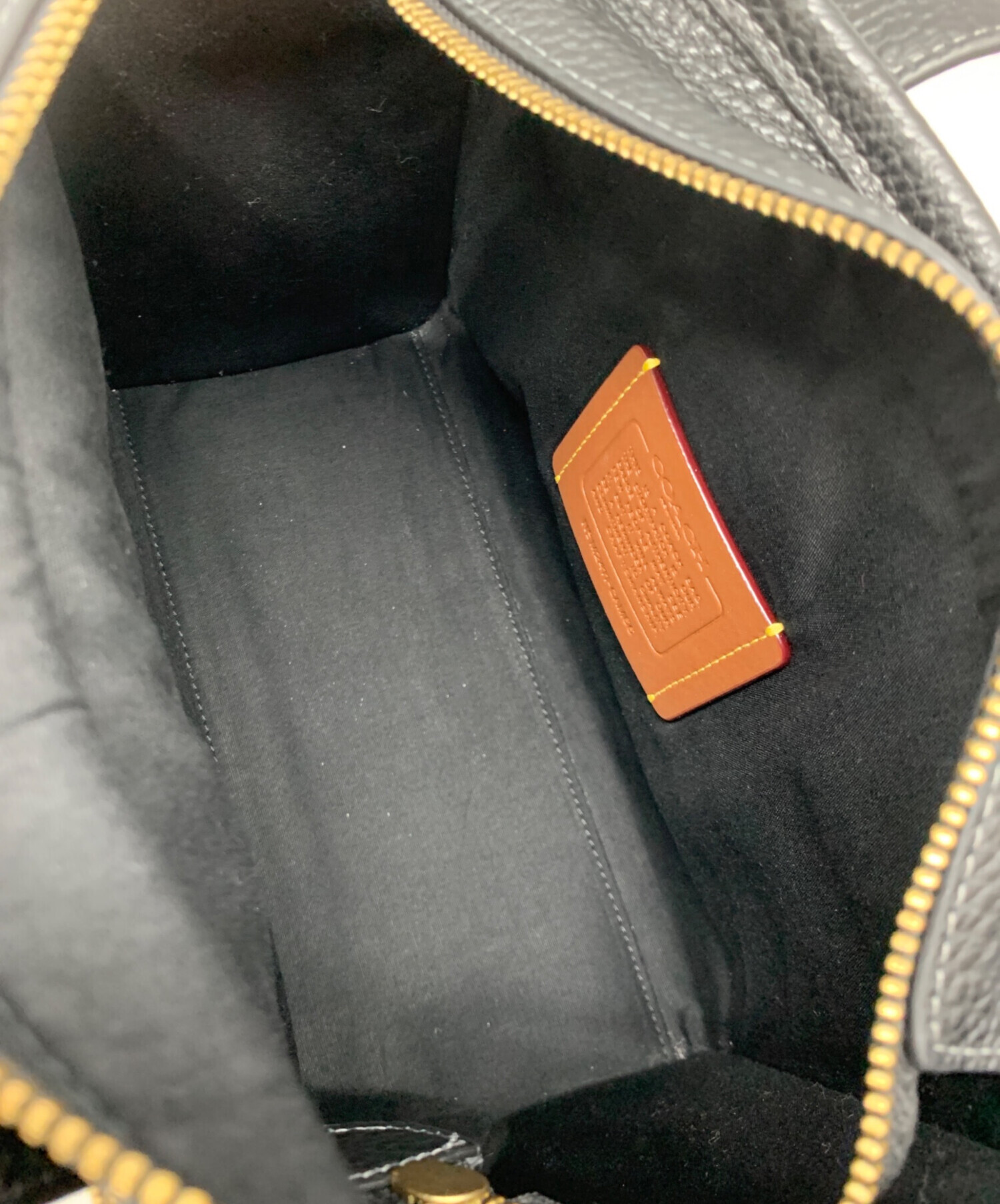中古・古着通販】COACH (コーチ) カーゴトート―26 ブラック｜ブランド