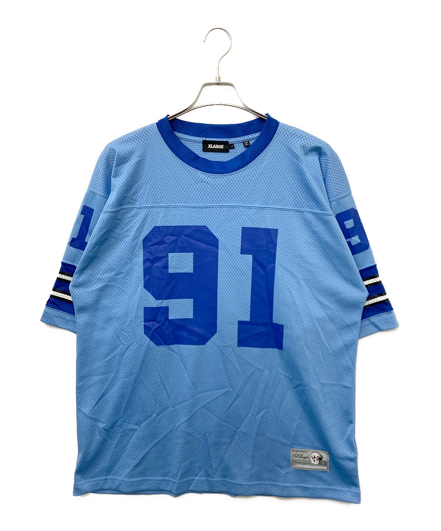 PANTHERS ゲームシャツ L 古着MIX 中古・古着通販】X-LARGE (エクストララージ) ゲームシャツ ブルー