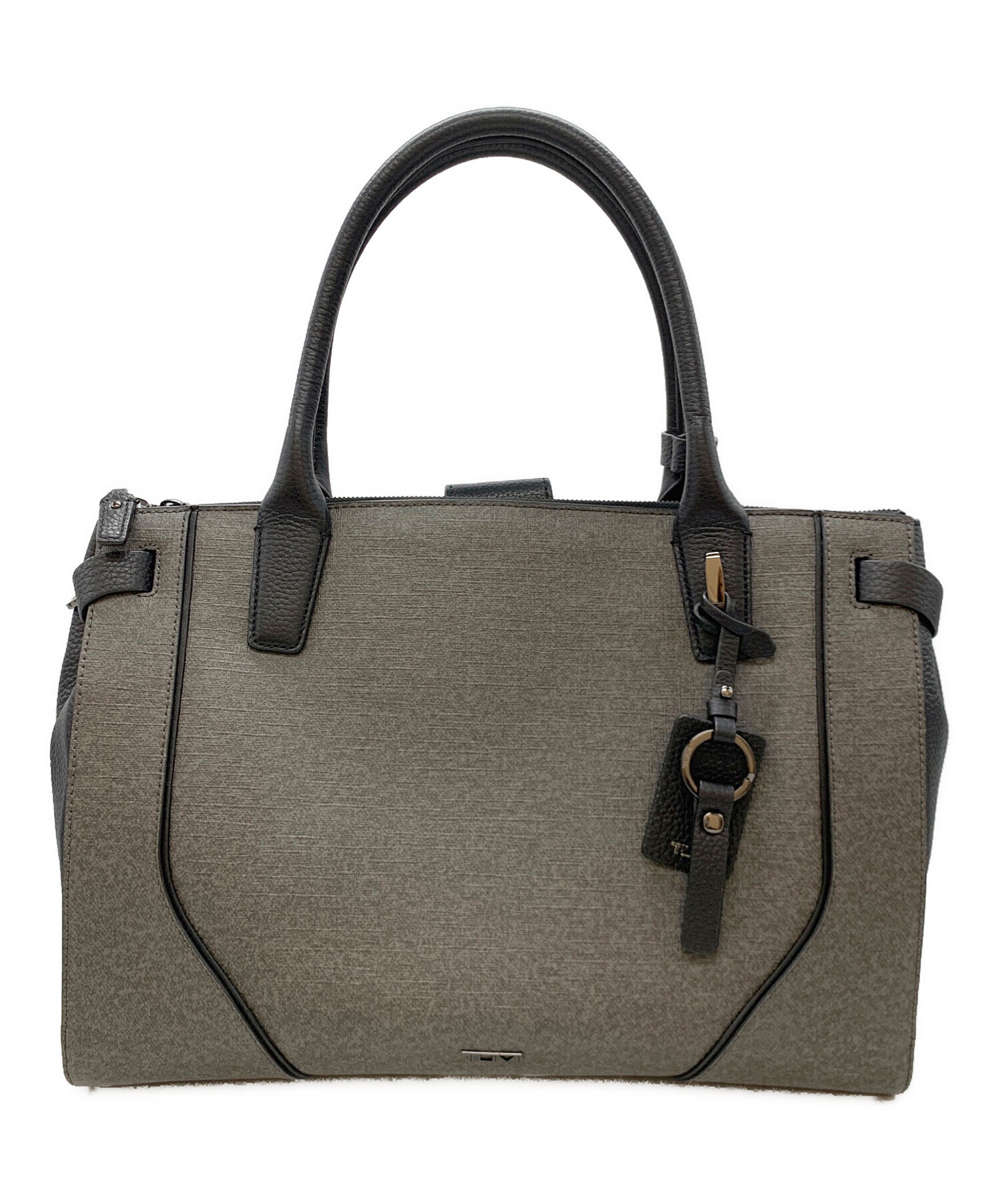 中古・古着通販】TUMI (トゥミ) ビジネスバッグ グレー×ブラック