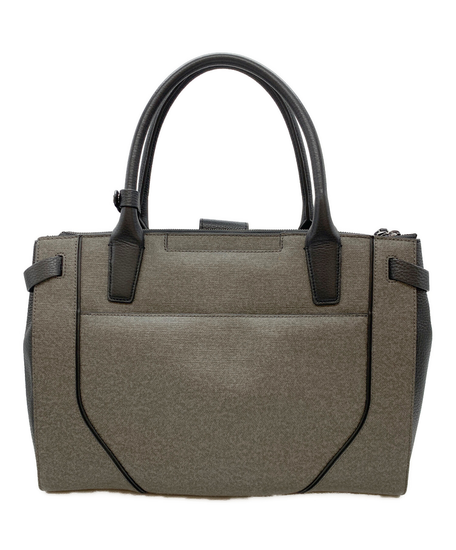 TUMI グレー ビジネスバッグ 中古・古着通販】TUMI (トゥミ) ビジネスバッグ グレー×ブラック
