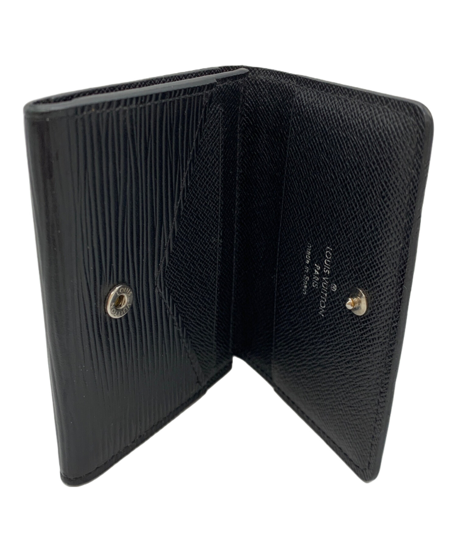 Louis Vuitton ノワール カードケース 中古・古着通販】LOUIS VUITTON (ルイ ヴィトン) カードケース