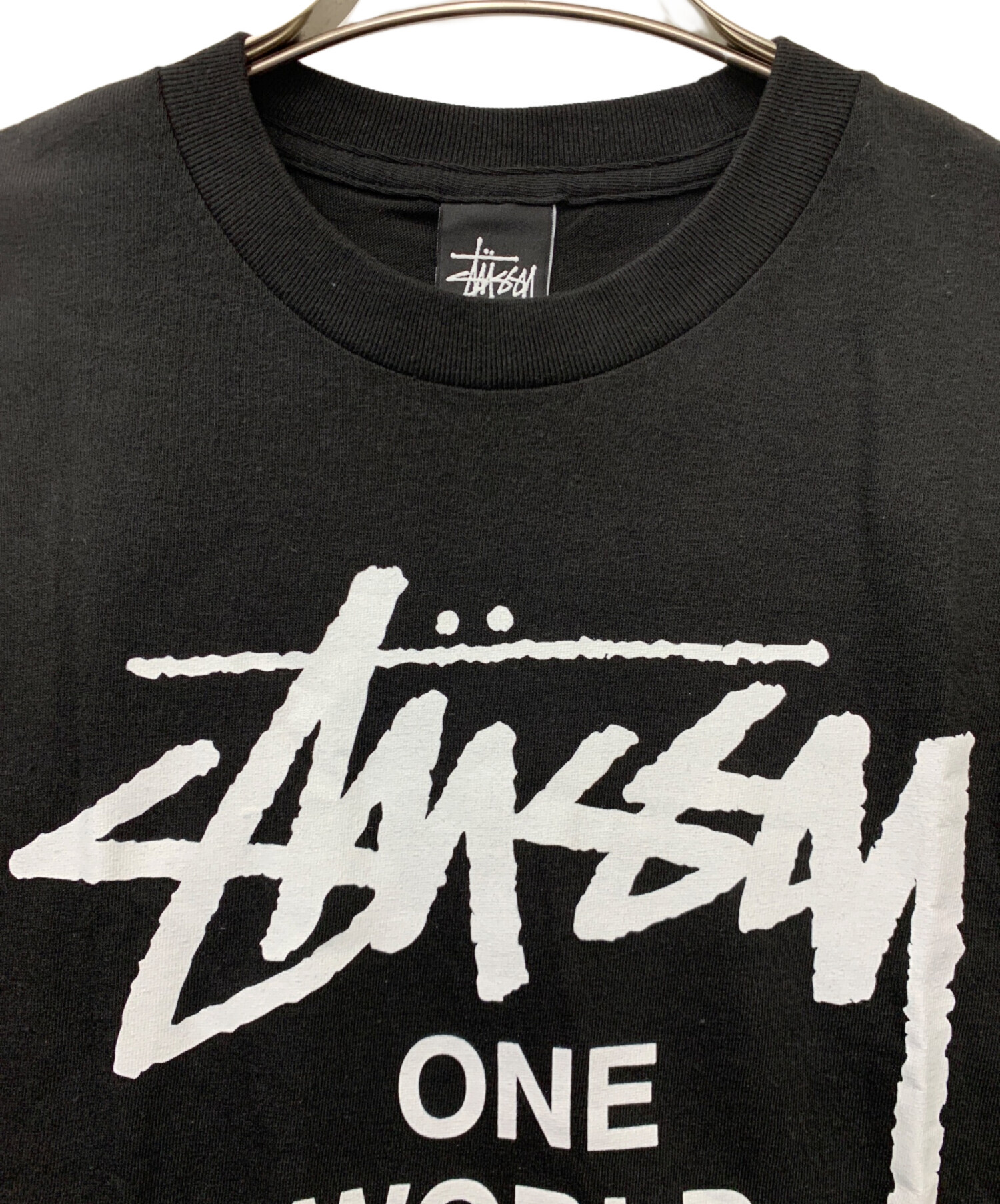 中古・古着通販】stussy (ステューシー) ONE WORLD ONE LOVE ONE HEART