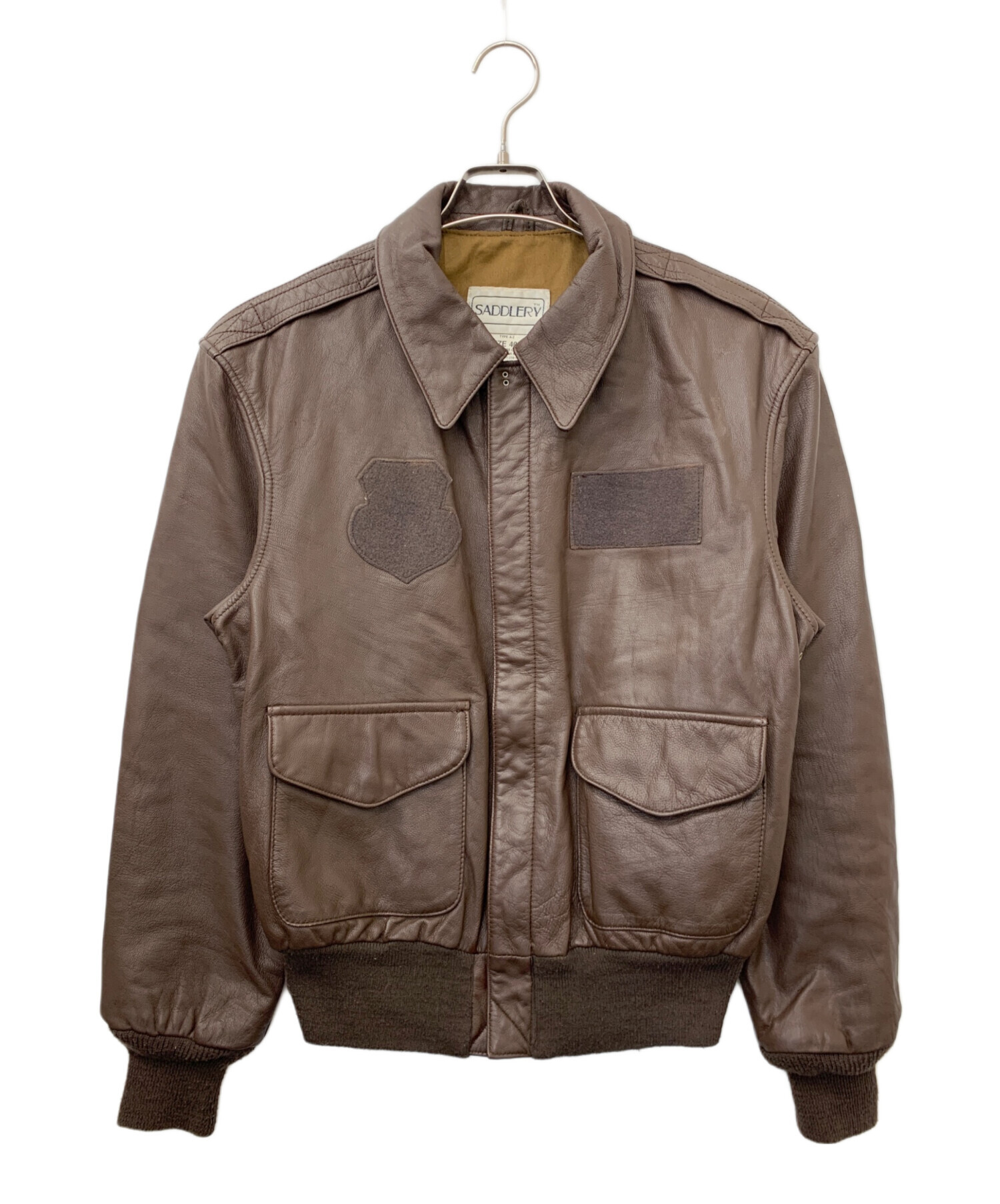 中古・古着通販】SADDLERY (サドリー) A2フライトジャケット ブラウン 