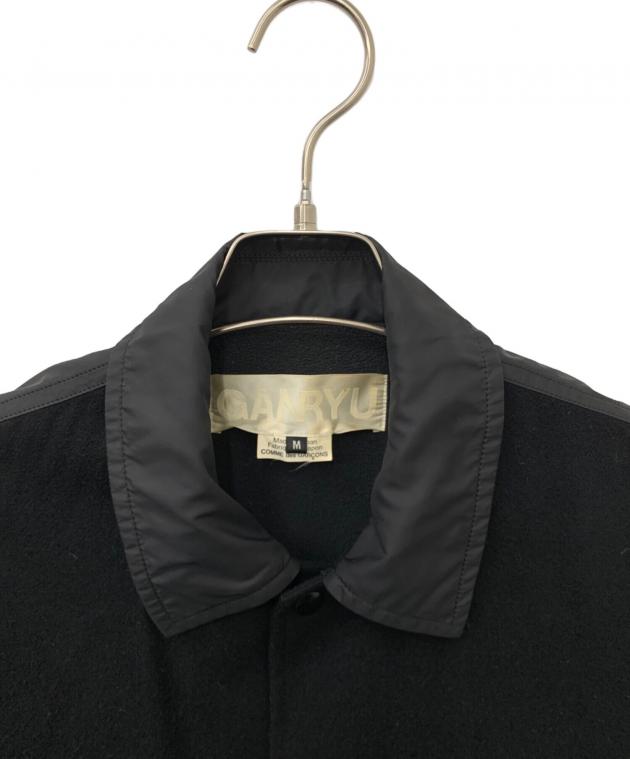 14AW GANRYU (ガンリュウ) 　コーチジャケット サイズM　黒 中古・古着通販】GANRYU (ガンリュウ) コーチジャケット ブラック