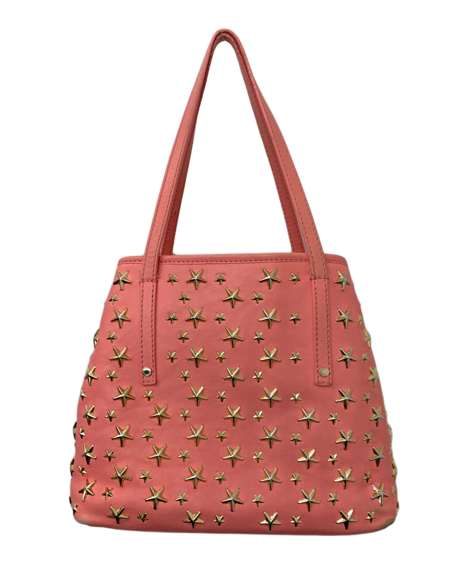 中古・古着通販】JIMMY CHOO (ジミーチュウ) スタッズトートバッグ