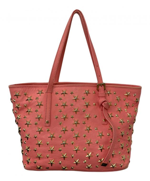 中古・古着通販】JIMMY CHOO (ジミーチュウ) スタッズトートバッグ