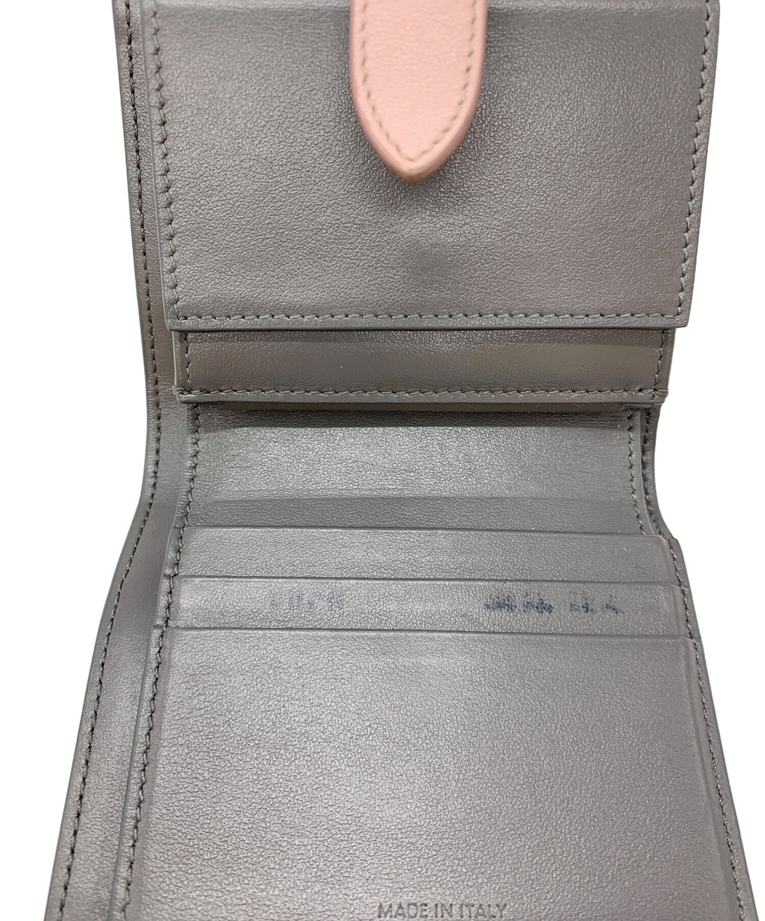 中古・古着通販】CELINE (セリーヌ) コンパクトウォレット グレー