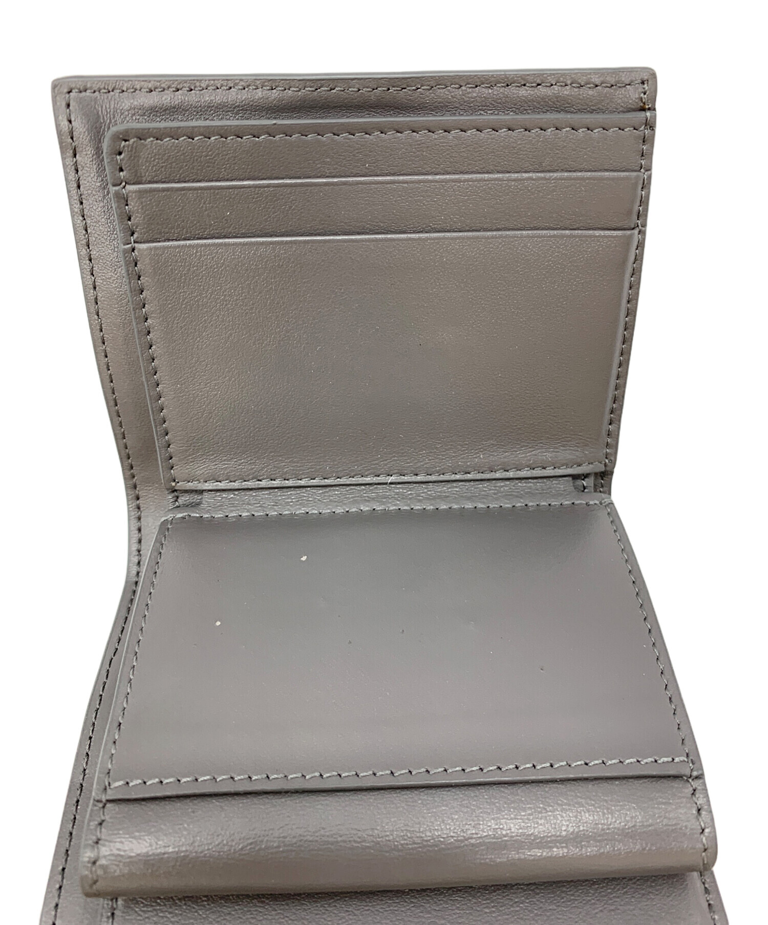 中古・古着通販】CELINE (セリーヌ) コンパクトウォレット グレー
